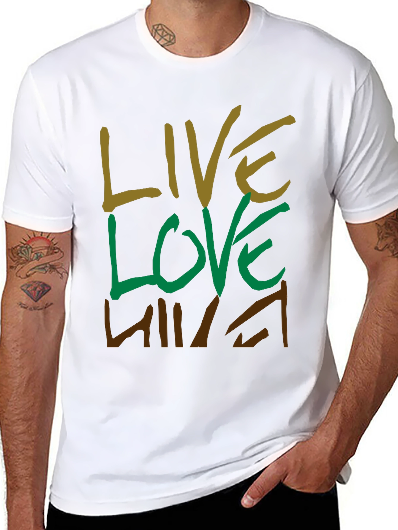 Live Love T-Shirt | Unique Design