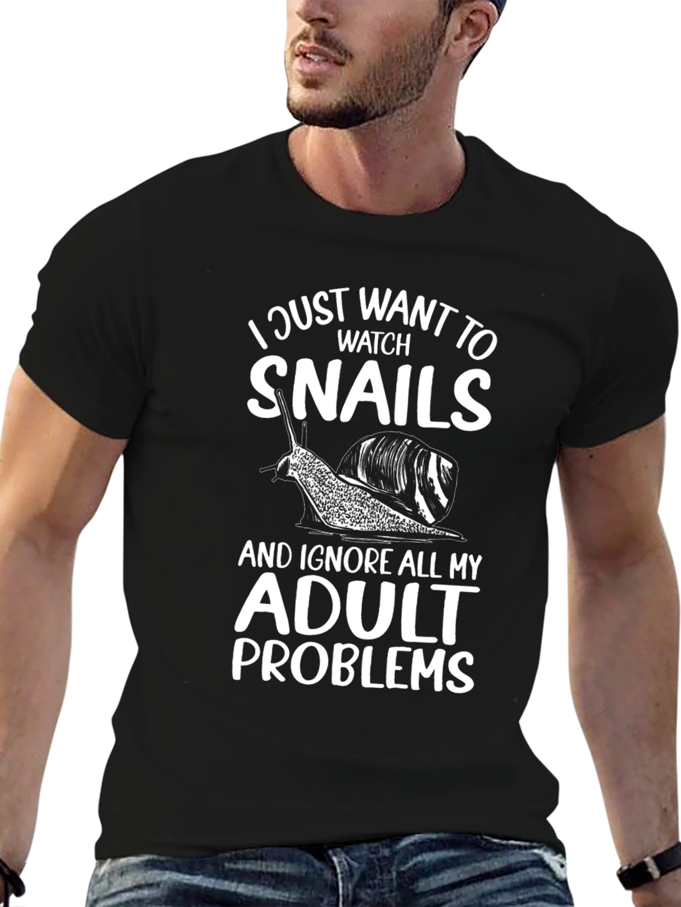I Just Want to Watch Snails T-Shirt