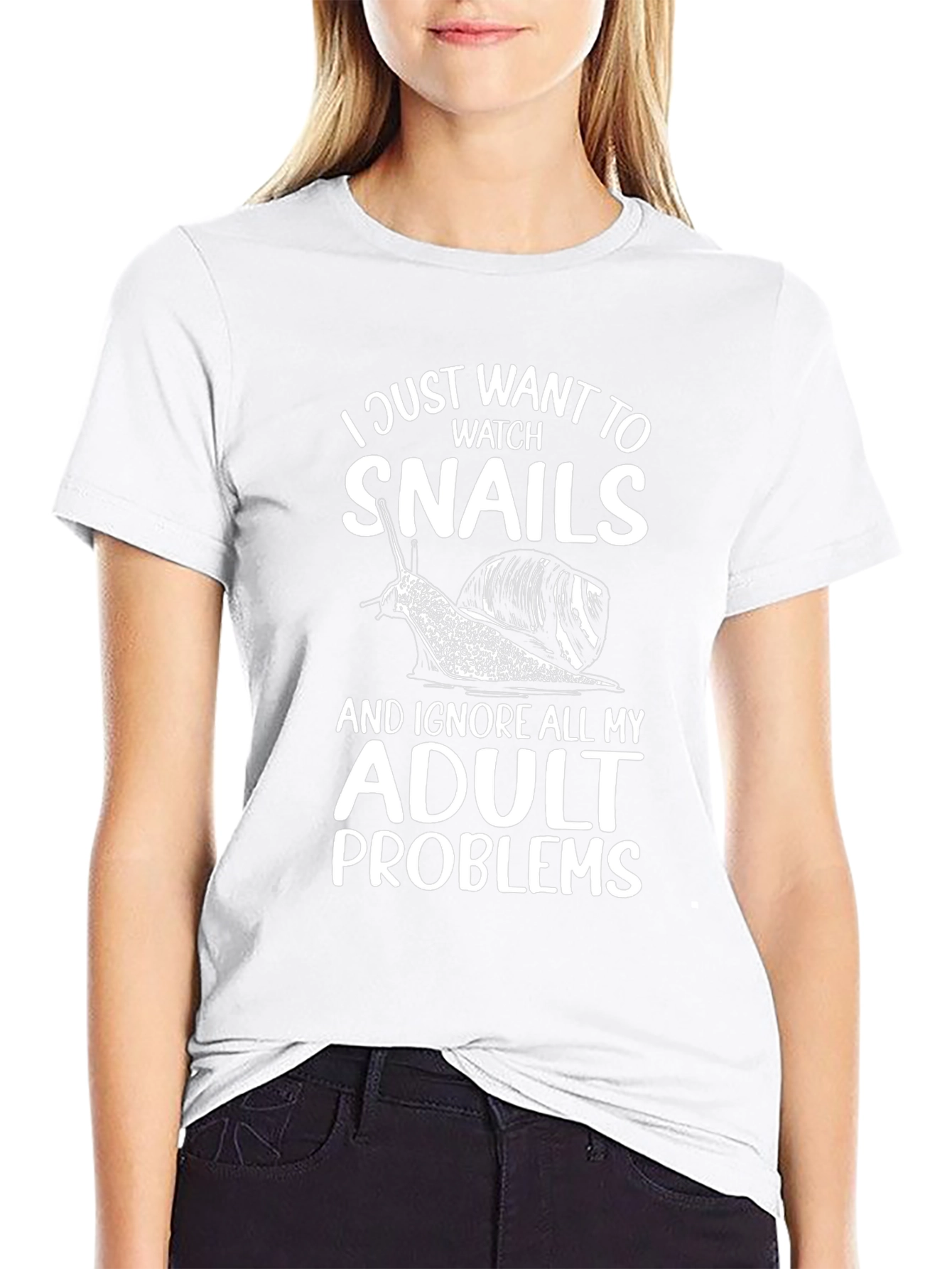 I Just Want to Watch Snails T-Shirt