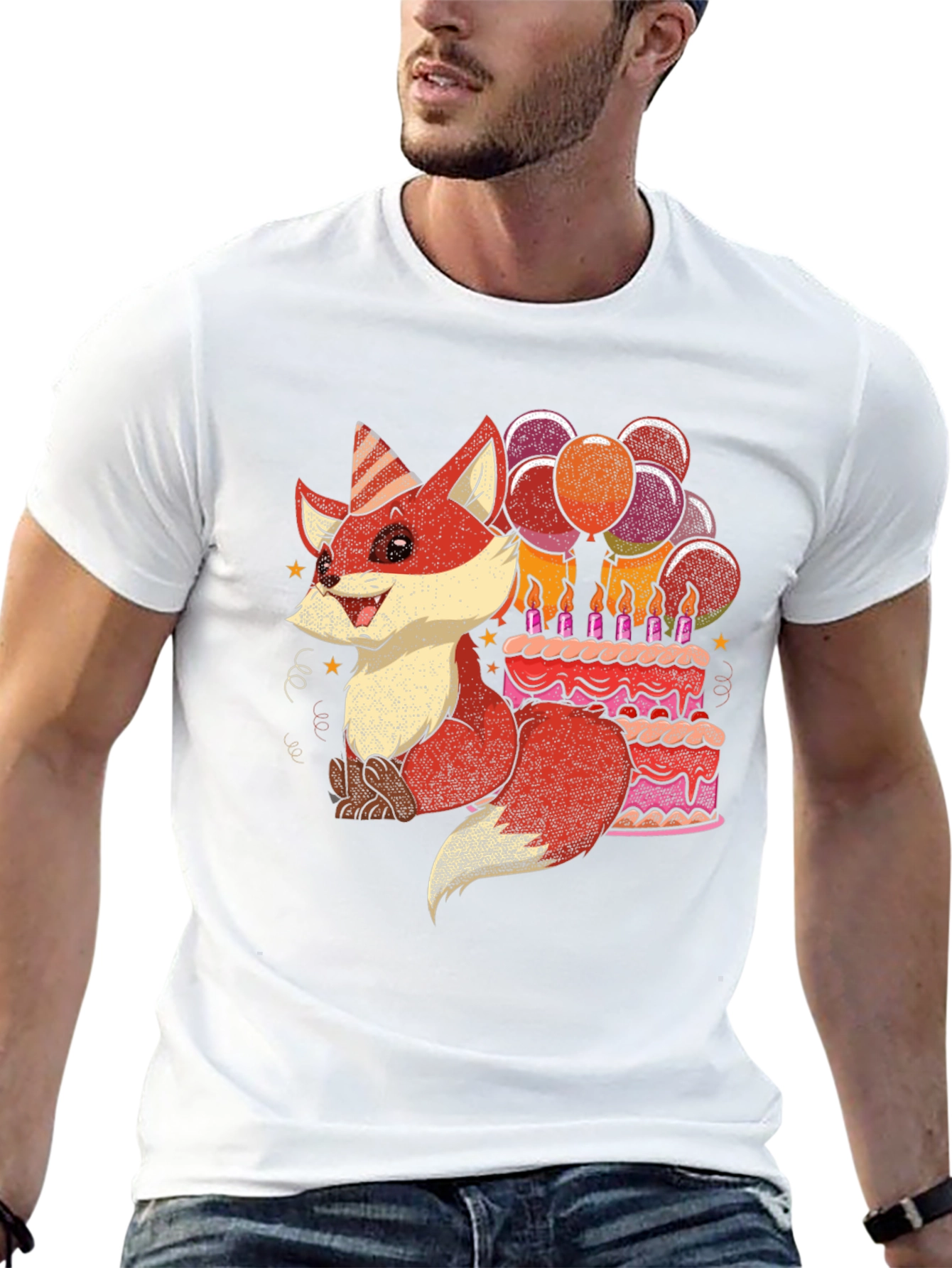 Birthday Fox T-Shirt