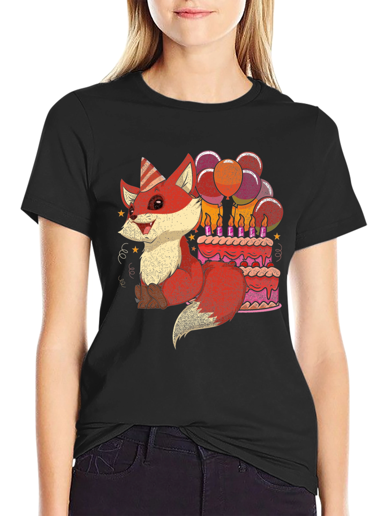 Birthday Fox T-Shirt