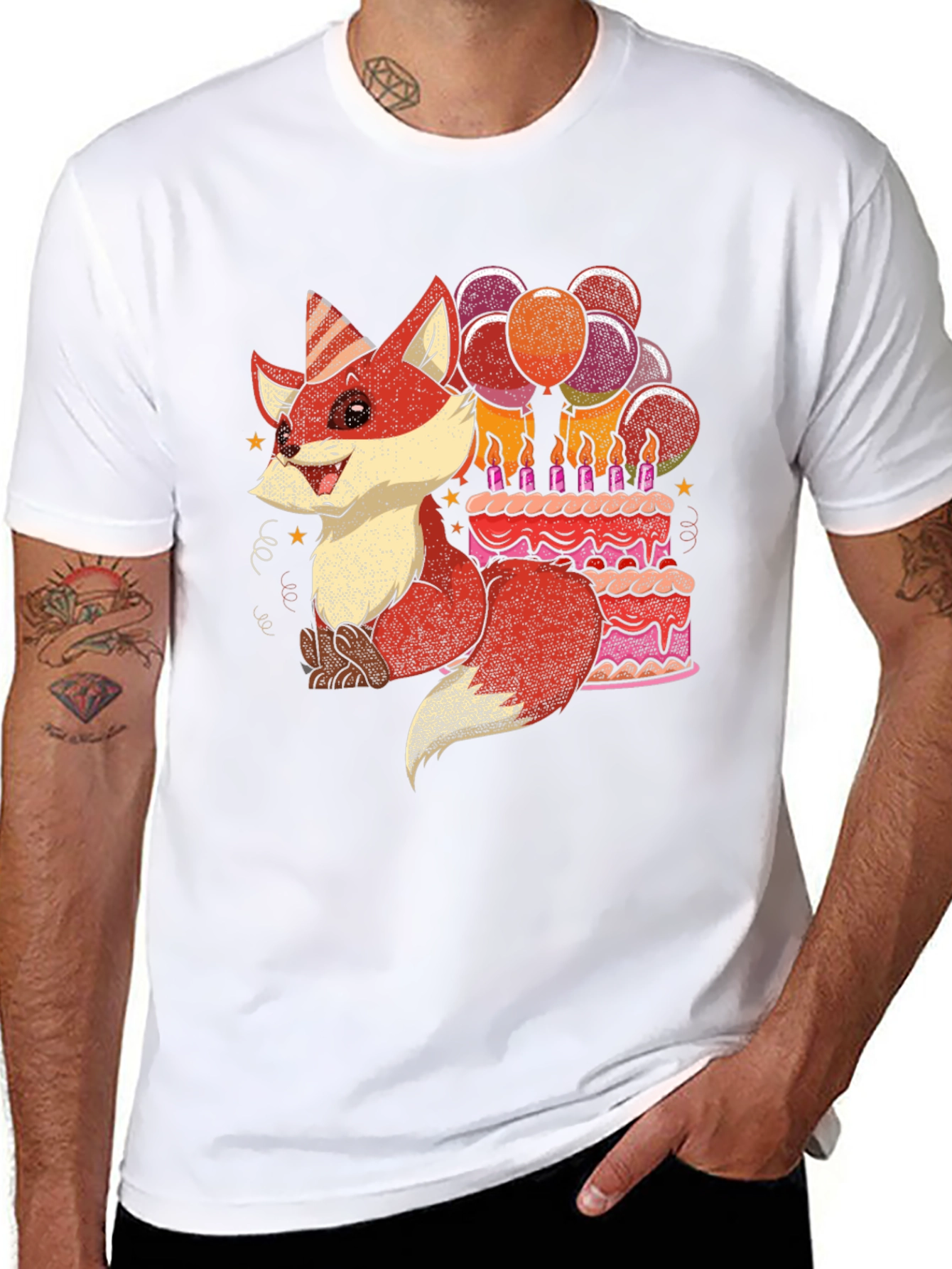 Birthday Fox T-Shirt