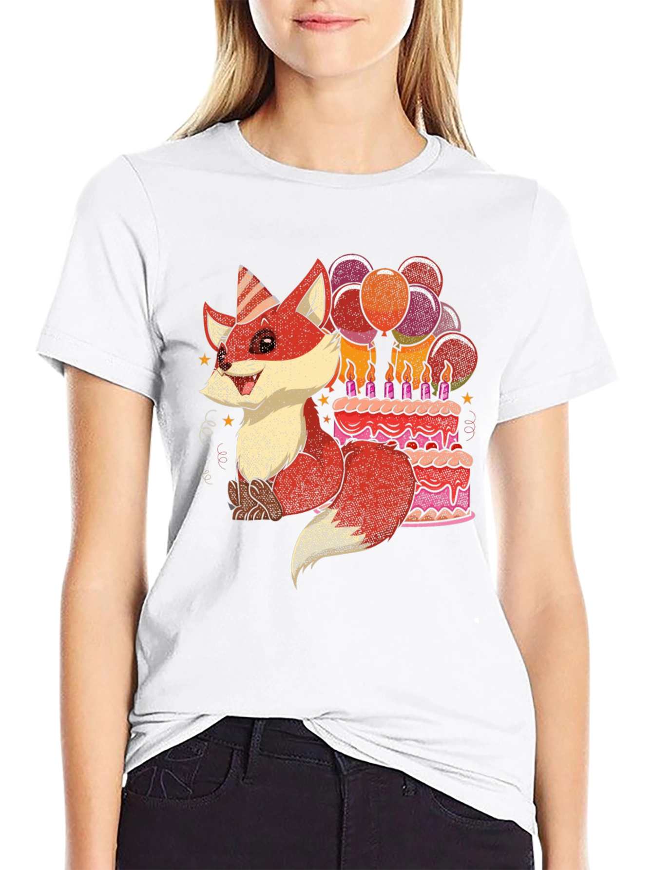 Birthday Fox T-Shirt