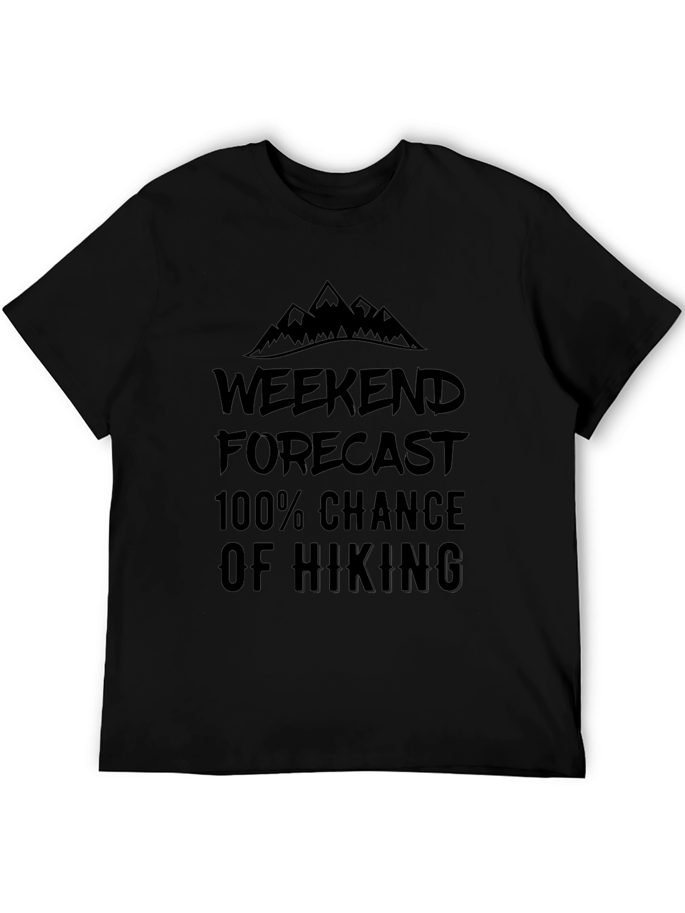 Hiking Forecast T-Shirt - Weekend Adventure Apparel