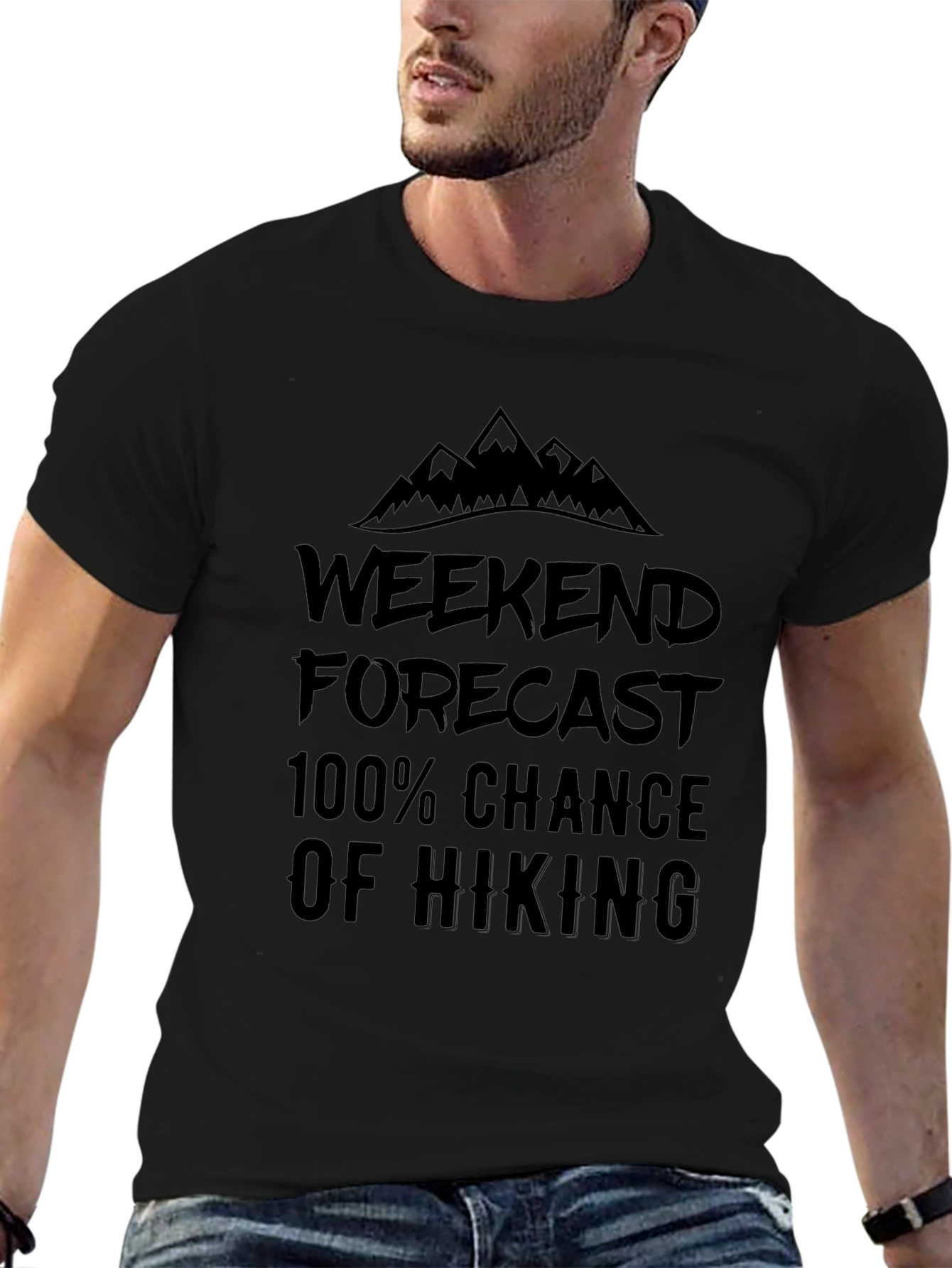 Hiking Forecast T-Shirt - Weekend Adventure Apparel