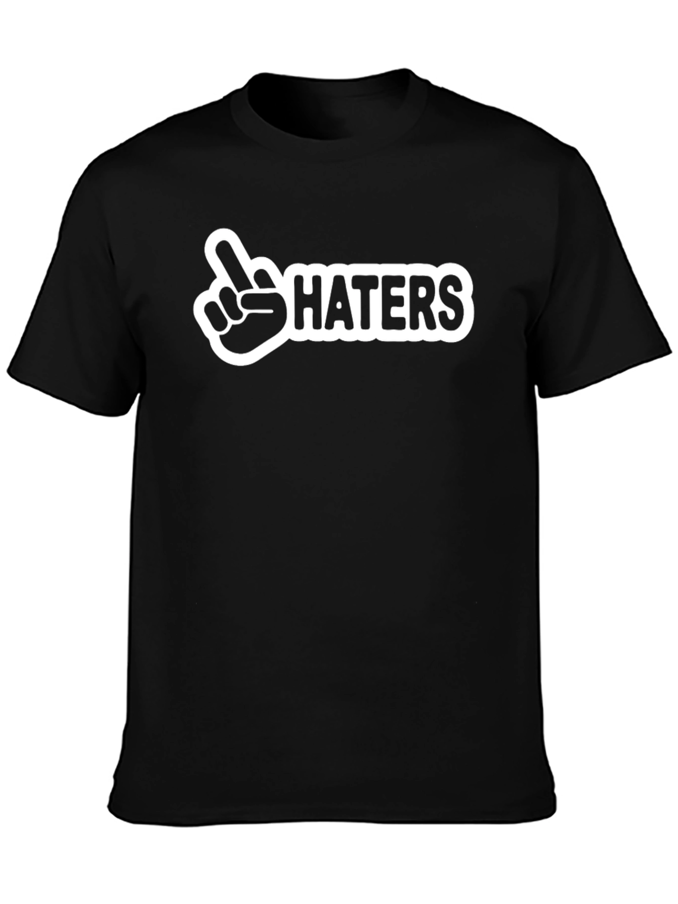 Middle Finger Haters Graphic Tee
