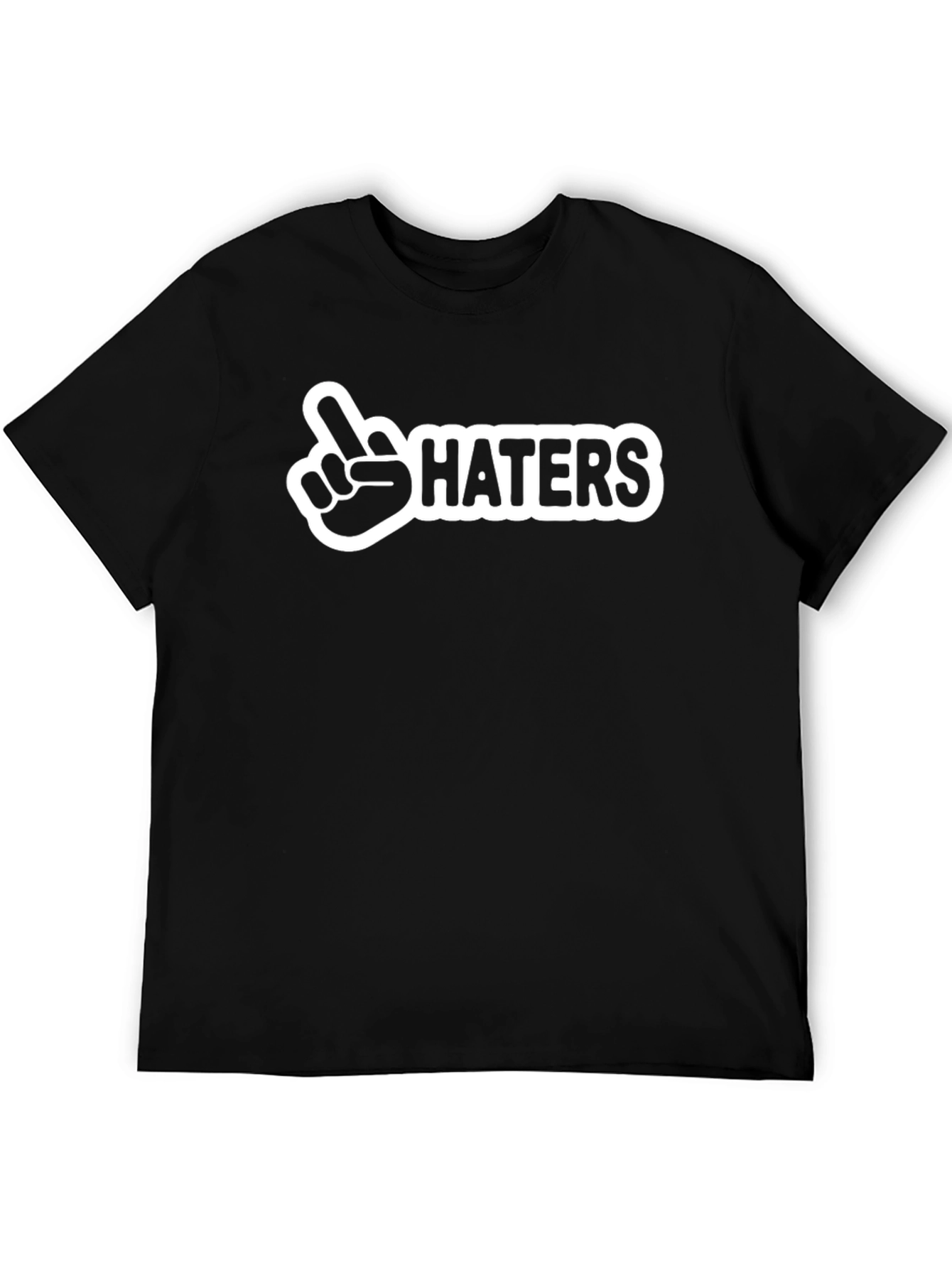 Middle Finger Haters Graphic Tee
