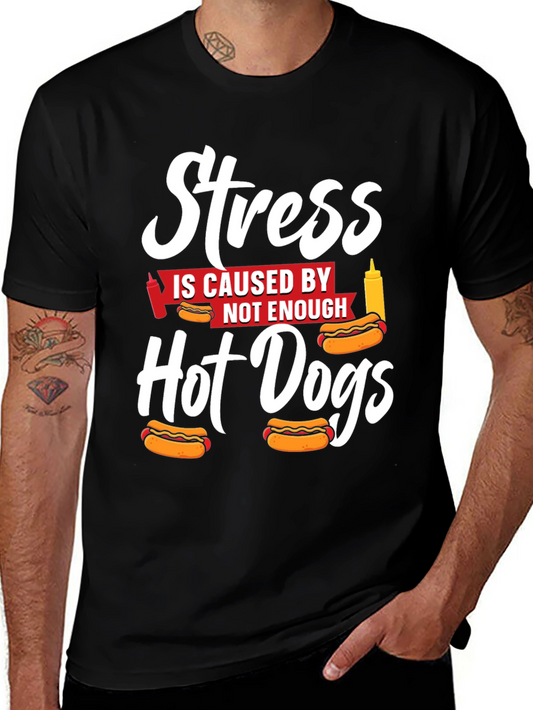 Stress Hot Dogs T-Shirt