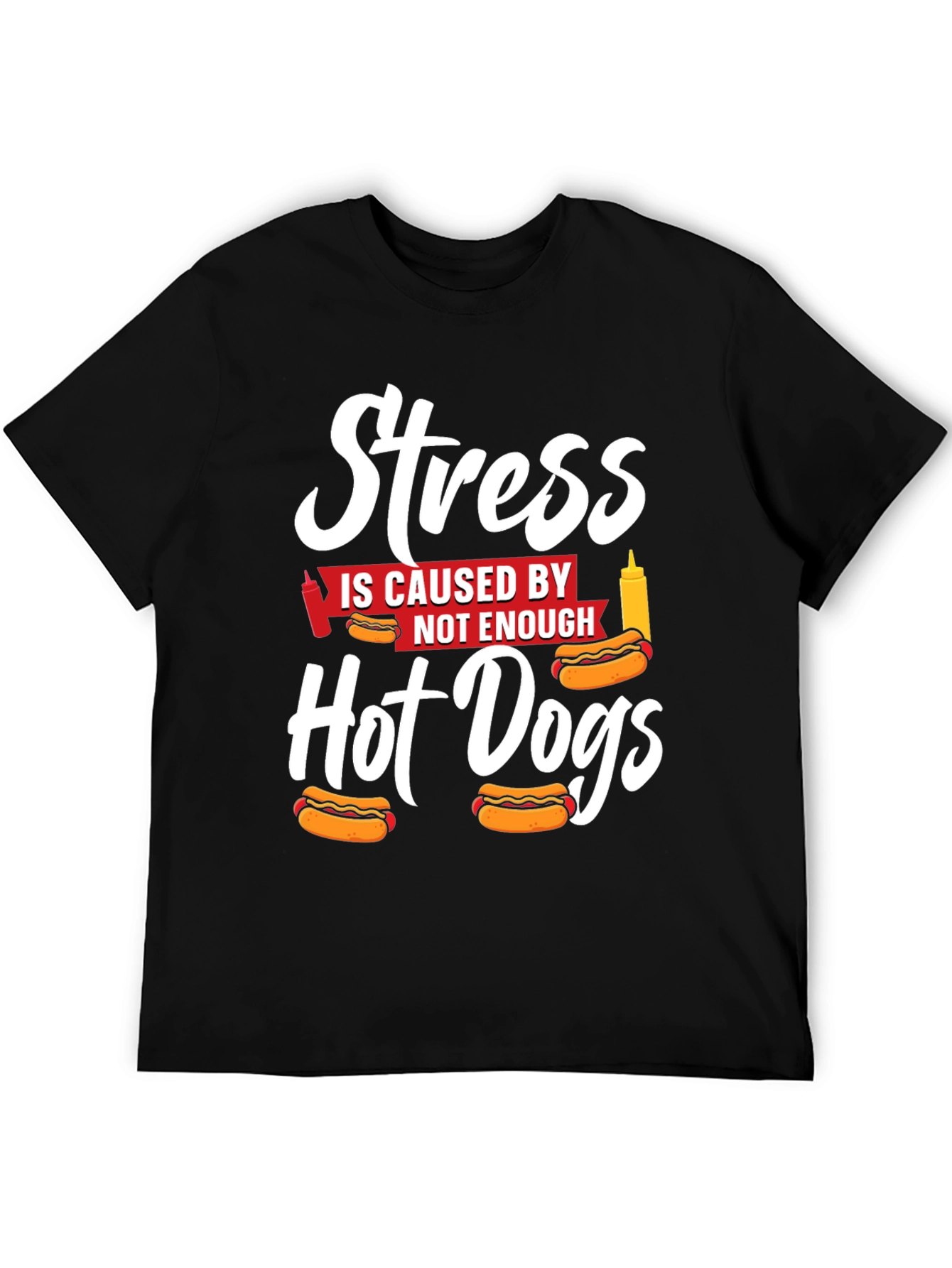 Stress Hot Dogs T-Shirt