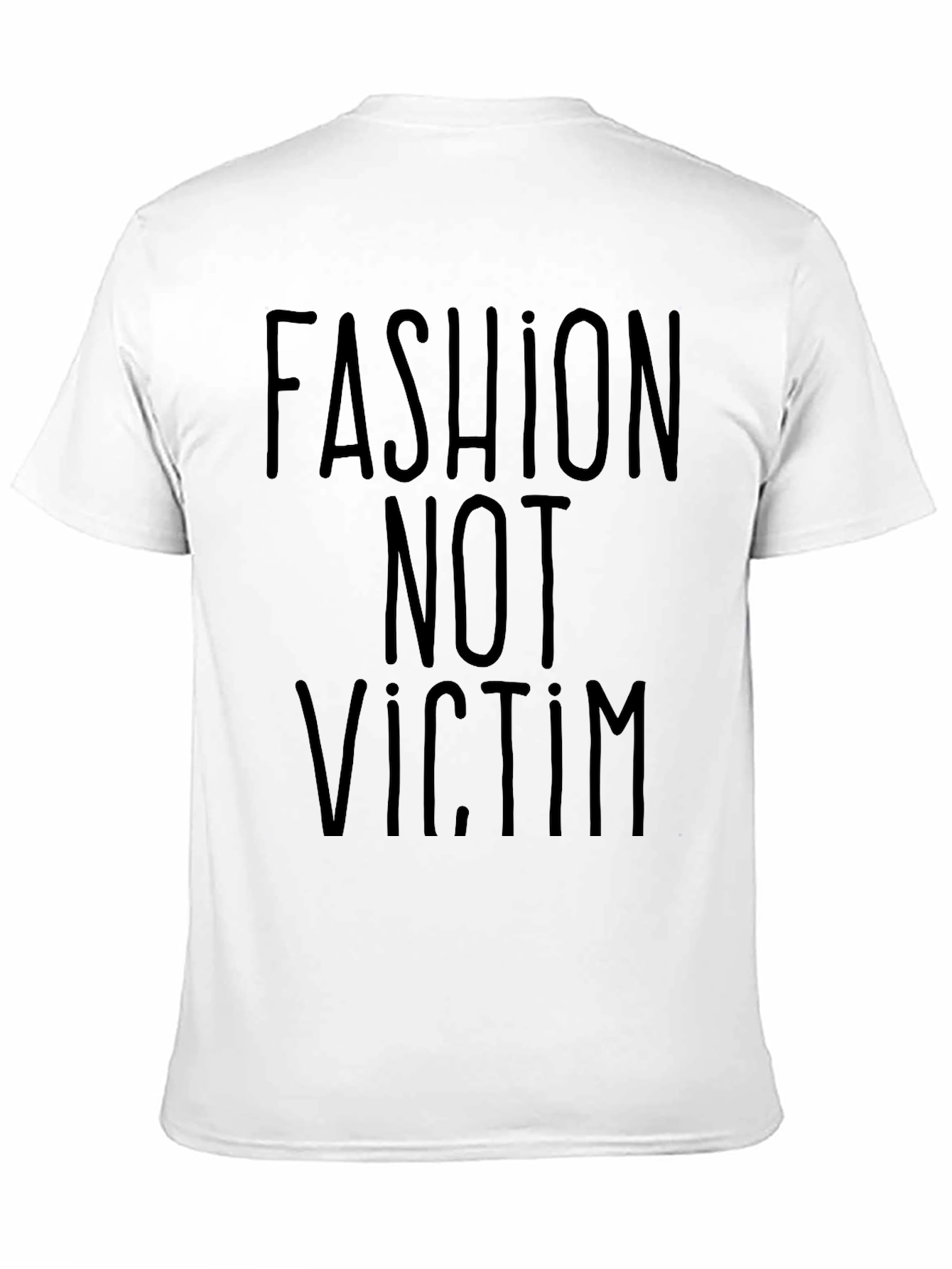 Fashion Not Victim Graphic Tee