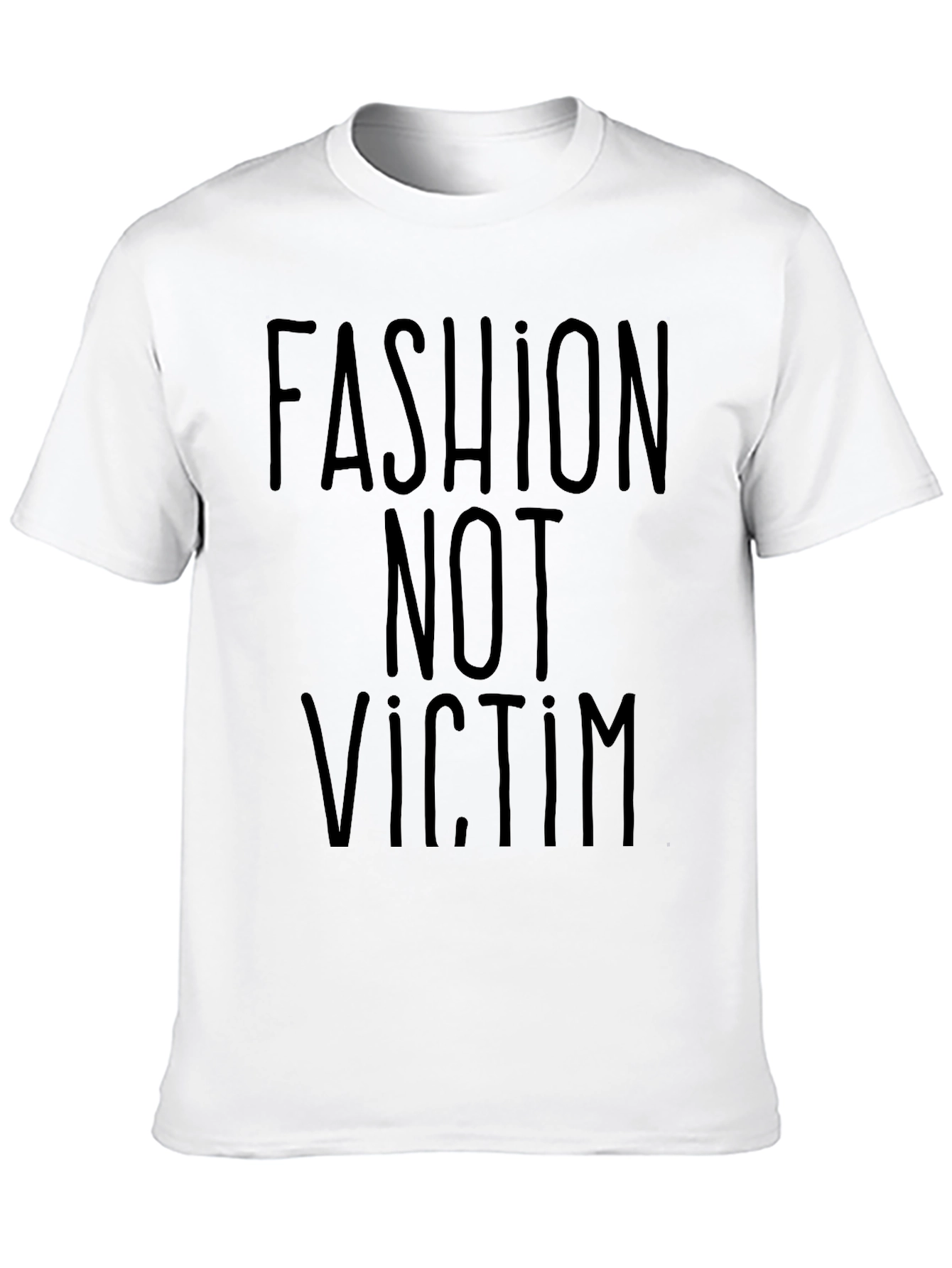 Fashion Not Victim Graphic Tee