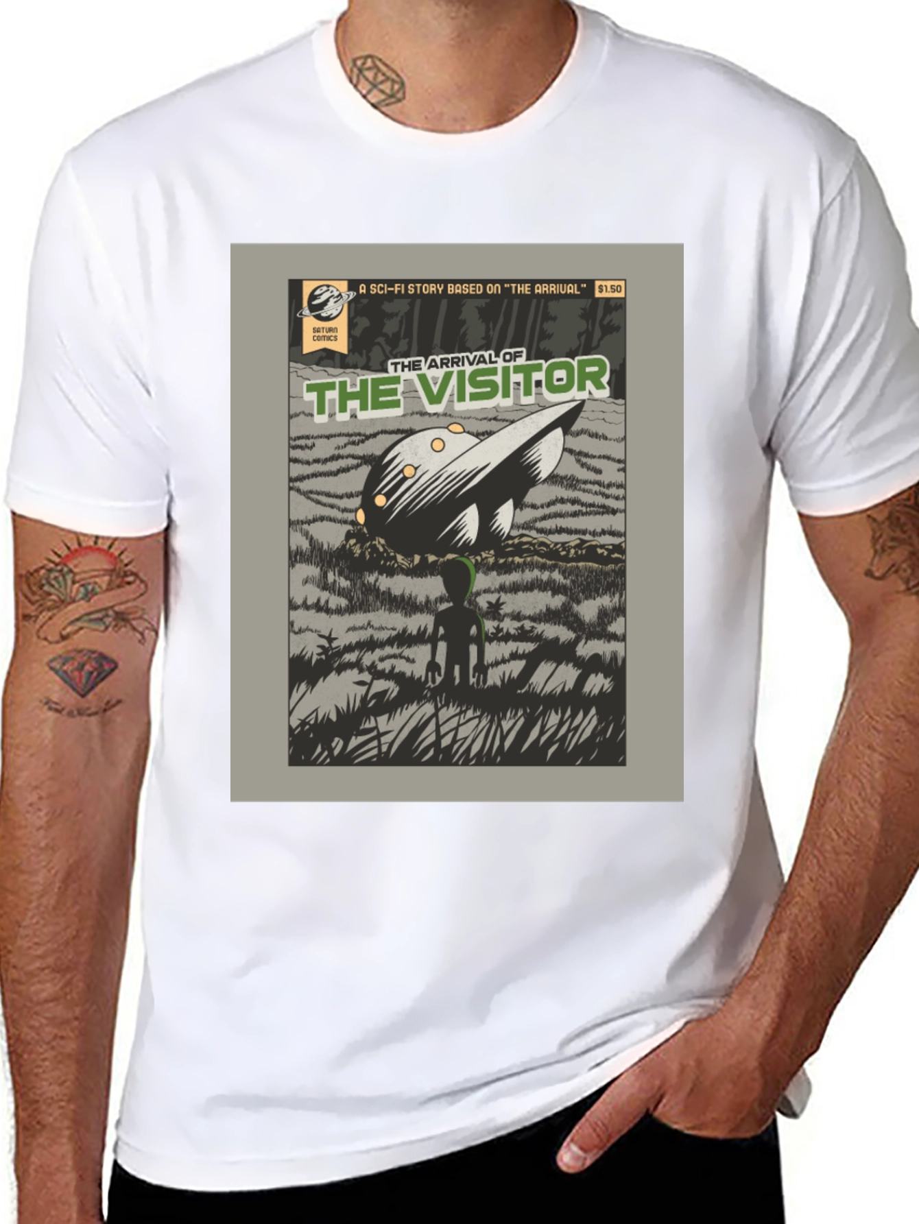 The Visitor Comic Book T-Shirt