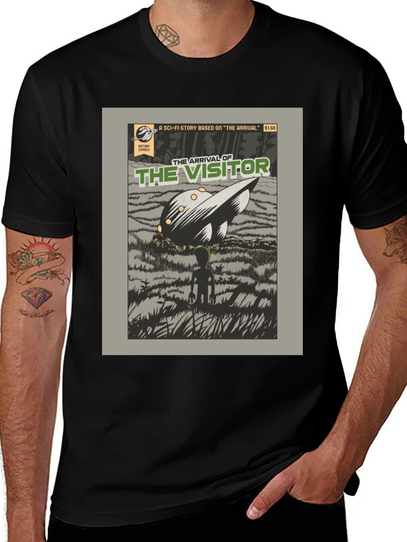 The Visitor Comic Book T-Shirt