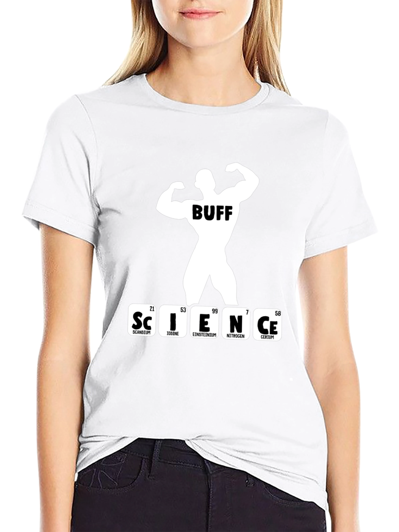 Science Buff T-Shirt - Black Funny Gym Shirt