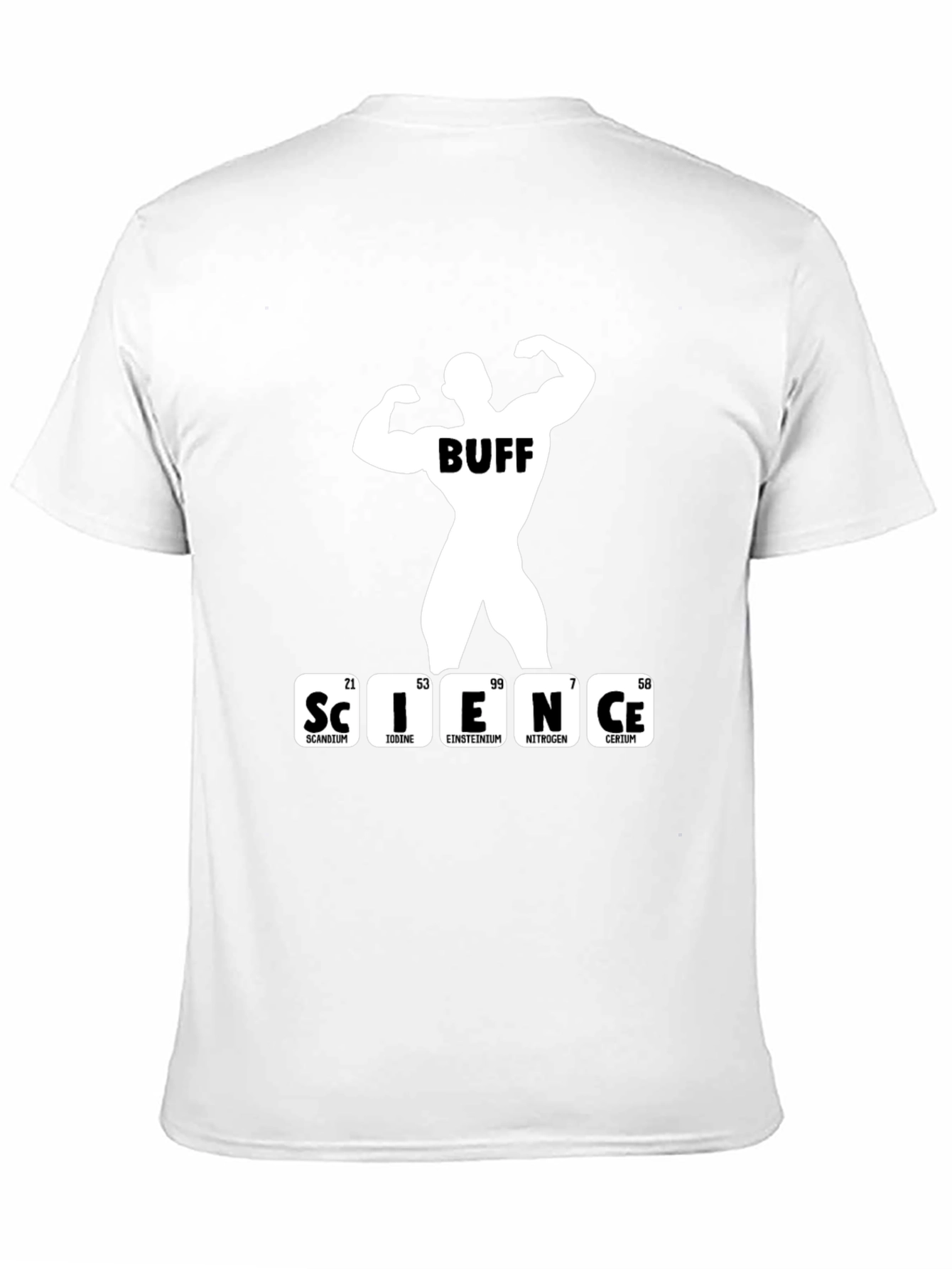 Science Buff T-Shirt - Black Funny Gym Shirt