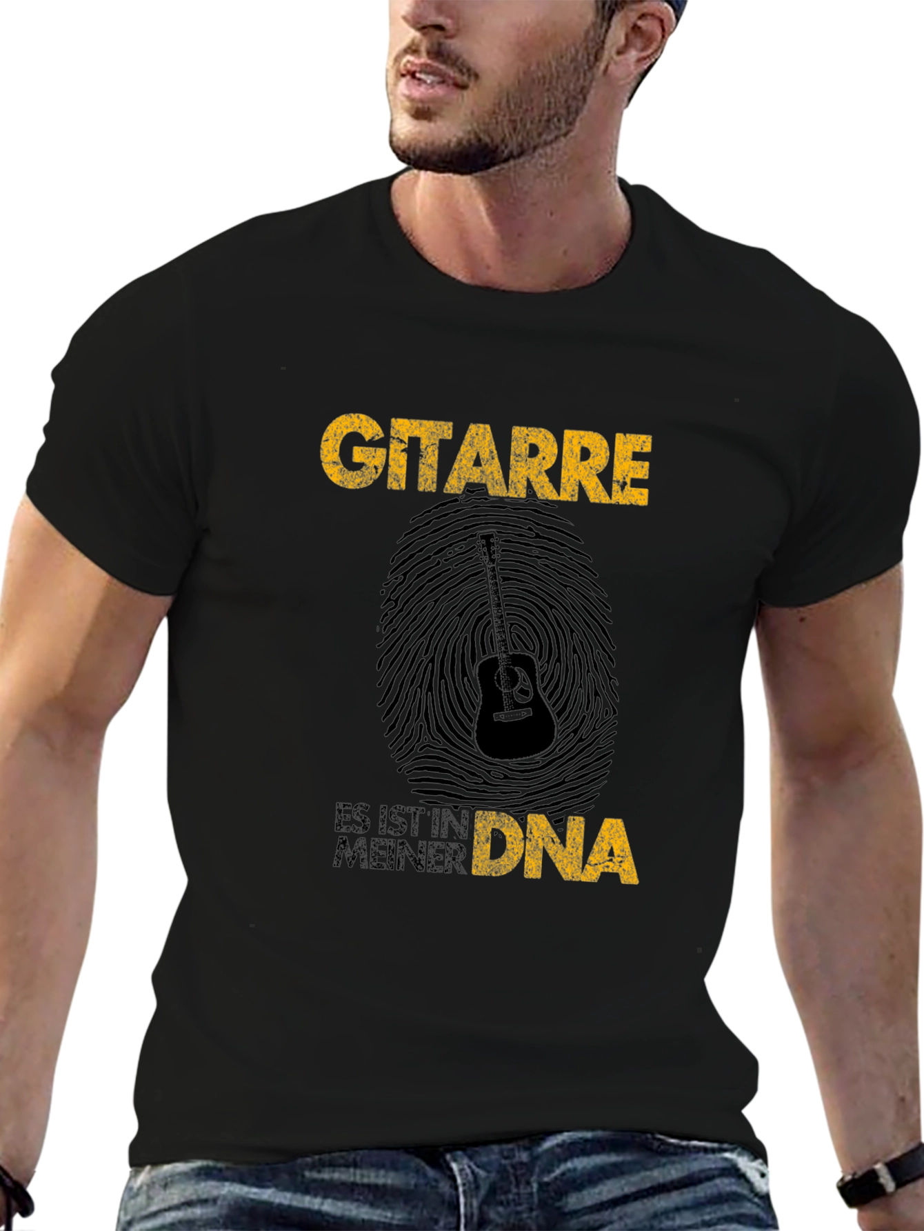 Guitar DNA Graphic T-Shirt