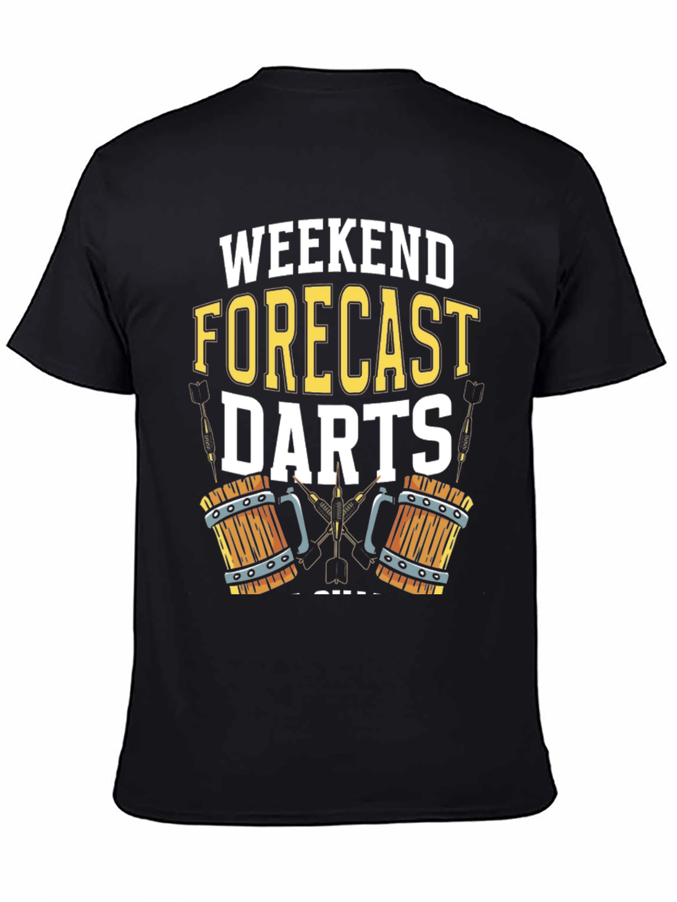 Weekend Forecast Darts Graphic Tee
