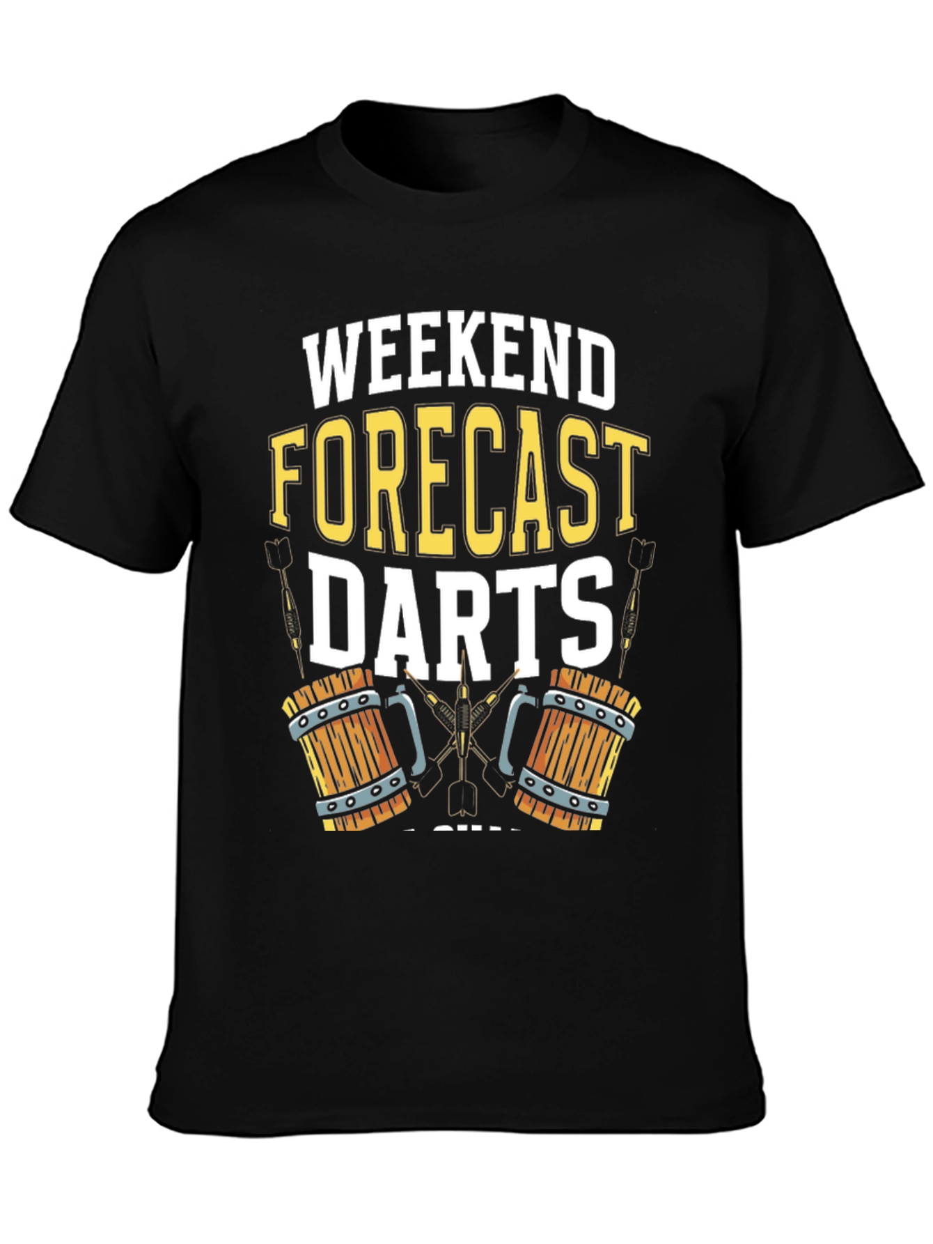 Weekend Forecast Darts Graphic Tee