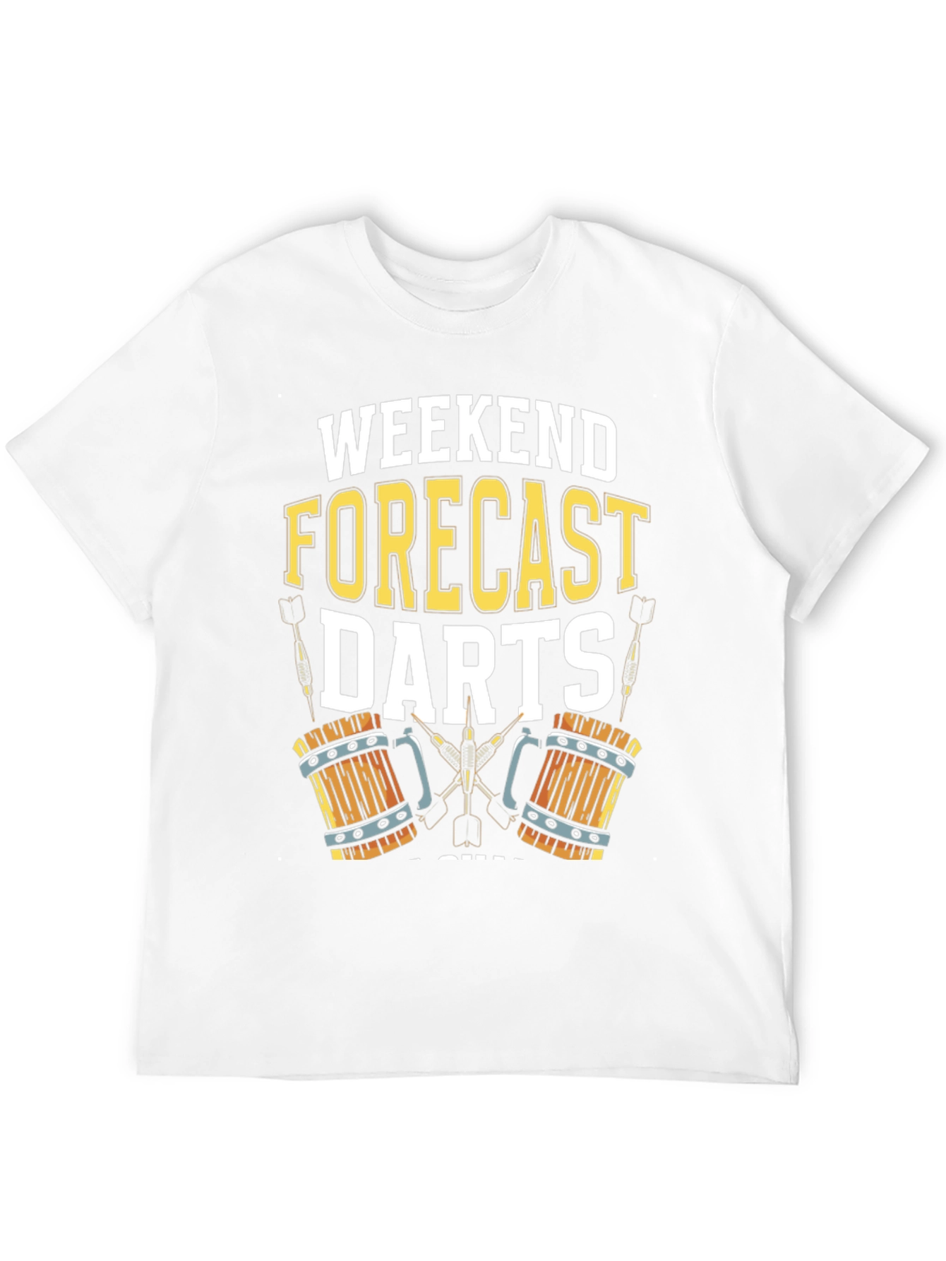 Weekend Forecast Darts Graphic Tee