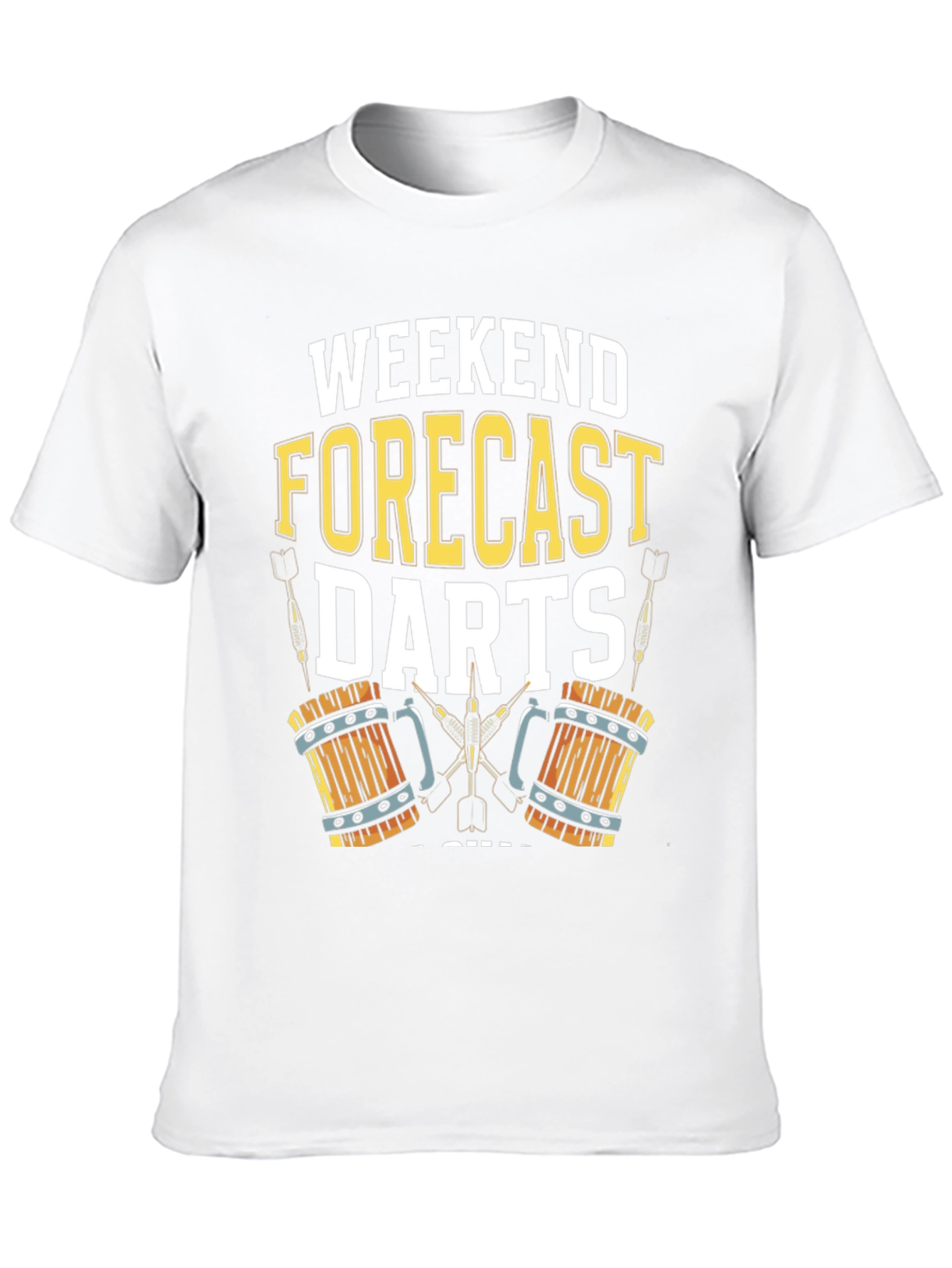Weekend Forecast Darts Graphic Tee