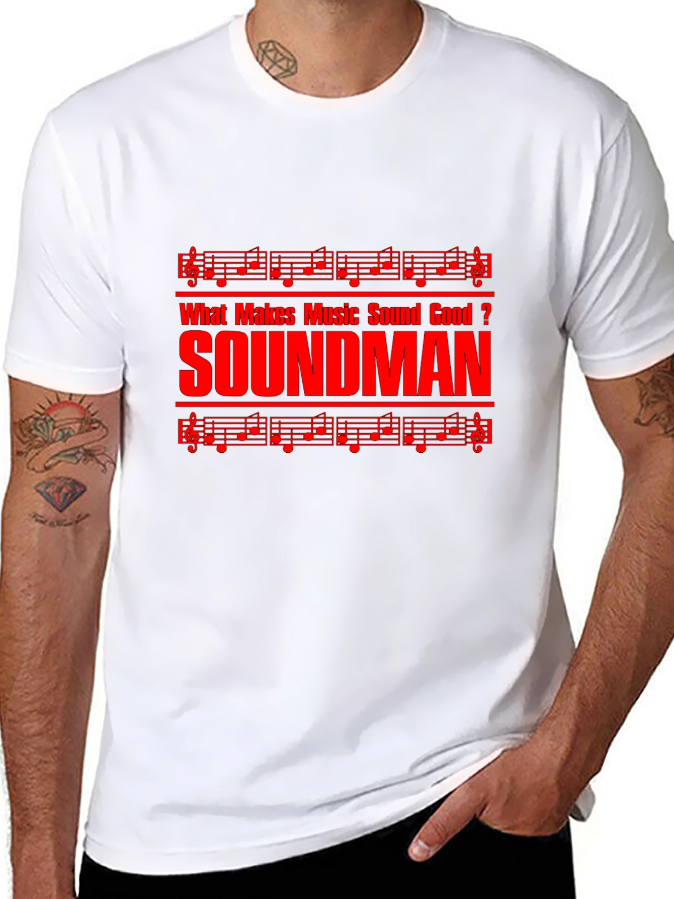 Soundman Music T-Shirt - Musician Apparel