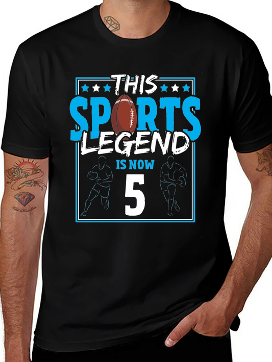 Sports Legend 5th Birthday T-Shirt