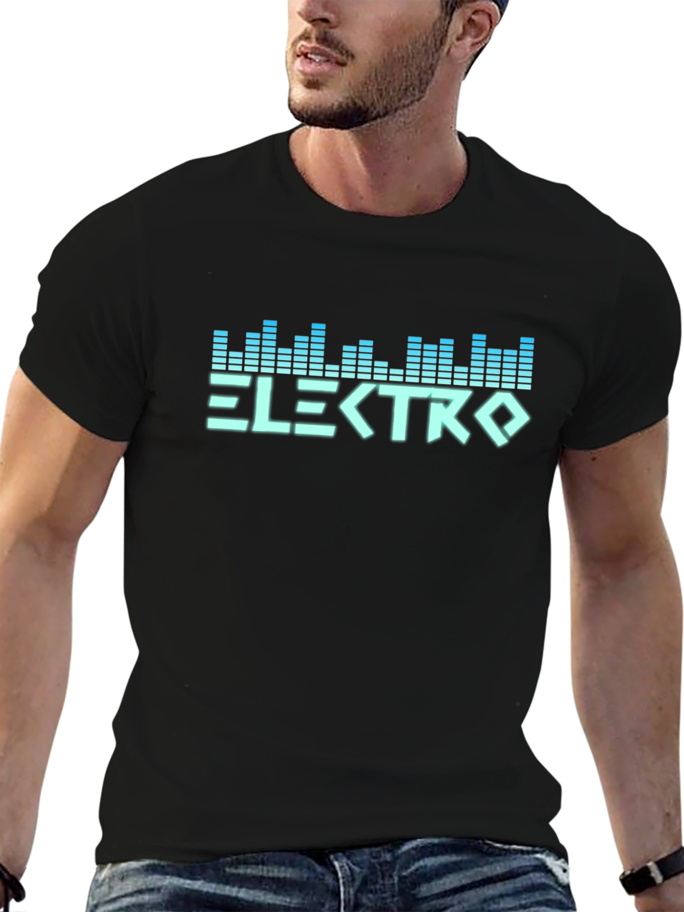 Electro Music Equalizer T-Shirt - Cool Graphic Tee