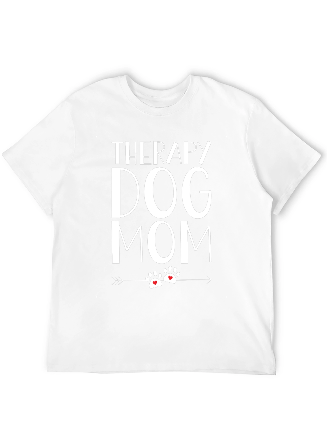 Therapy Dog Mom T-Shirt - Cute Pet Lover Tee