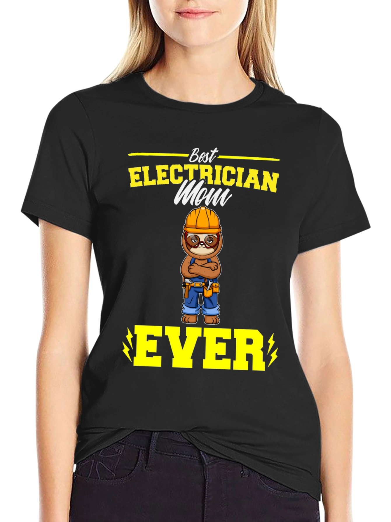 Best Electrician Mom Ever T-Shirt