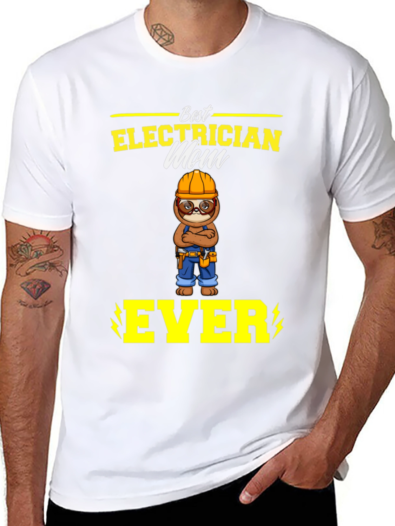 Best Electrician Mom Ever T-Shirt