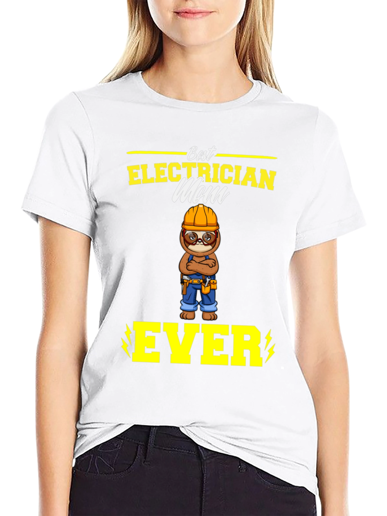Best Electrician Mom Ever T-Shirt
