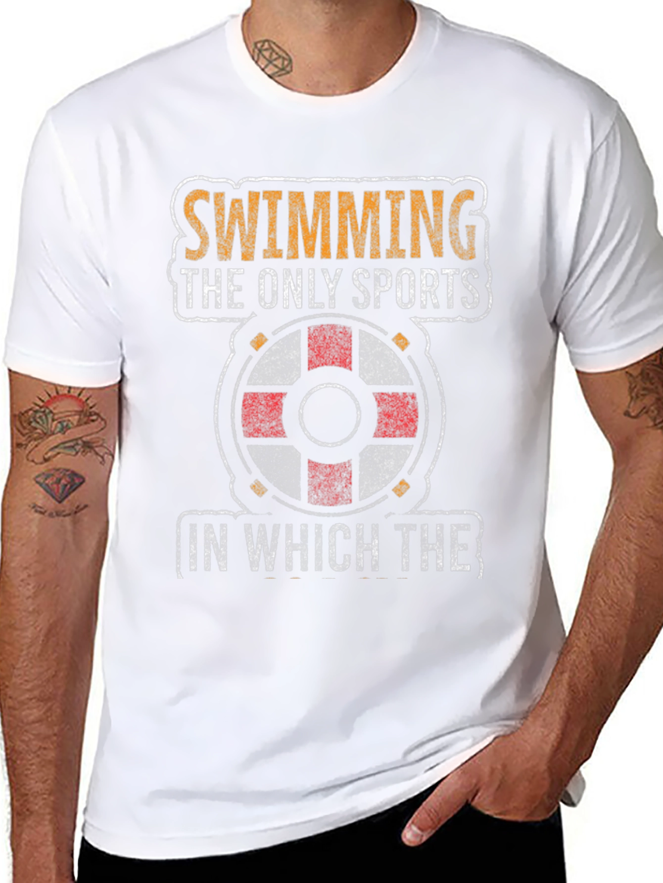 Swimming T-Shirt - The Only Sports