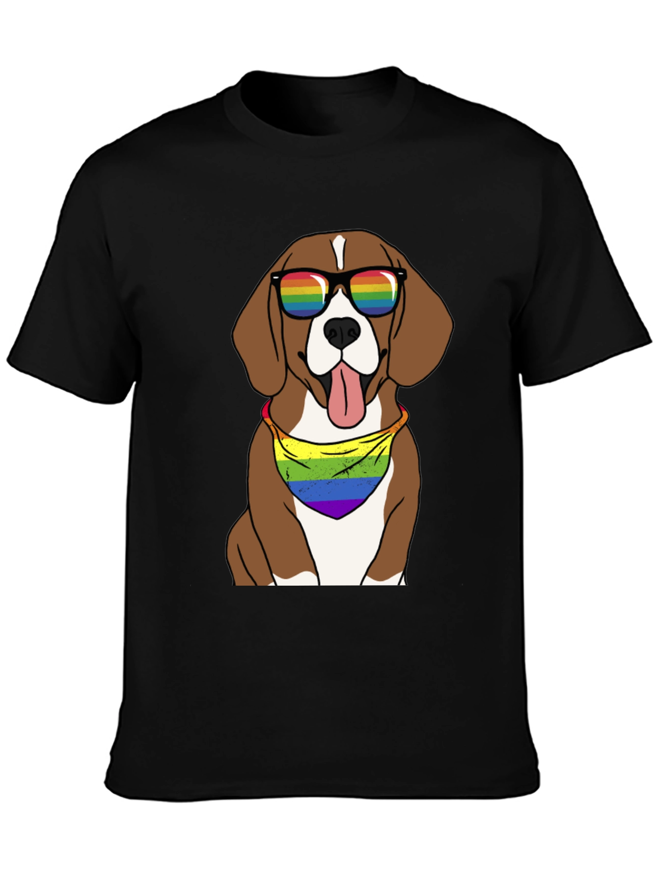 Pride Beagle T-Shirt - LGBTQ+ Dog Tee