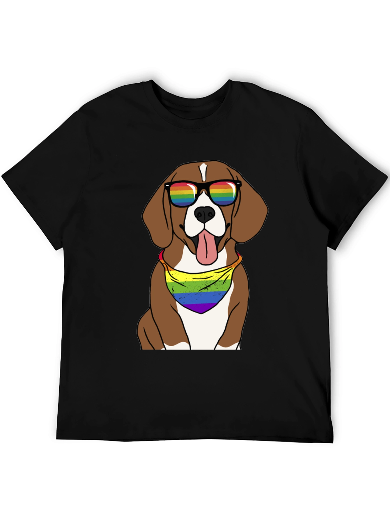 Pride Beagle T-Shirt - LGBTQ+ Dog Tee