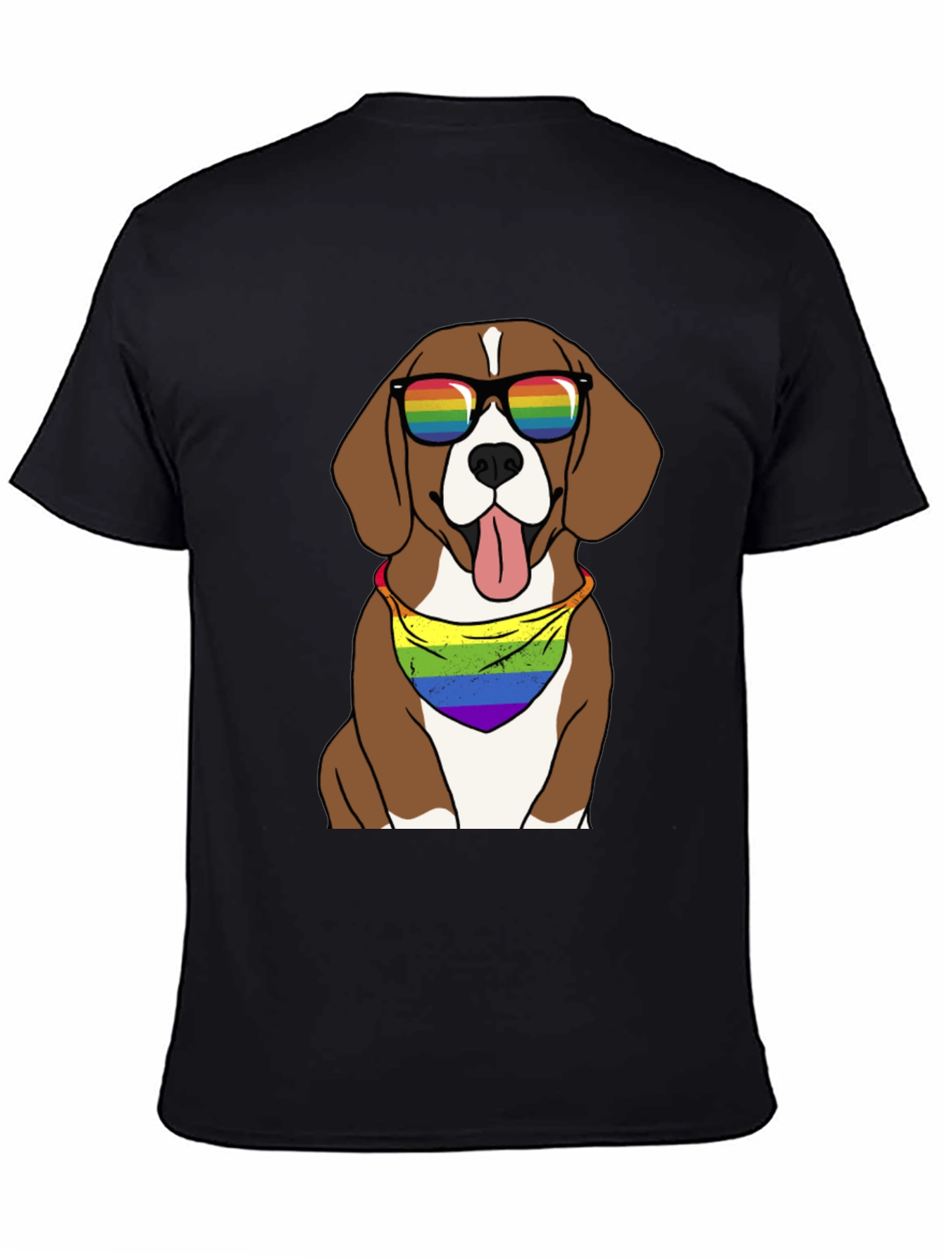 Pride Beagle T-Shirt - LGBTQ+ Dog Tee