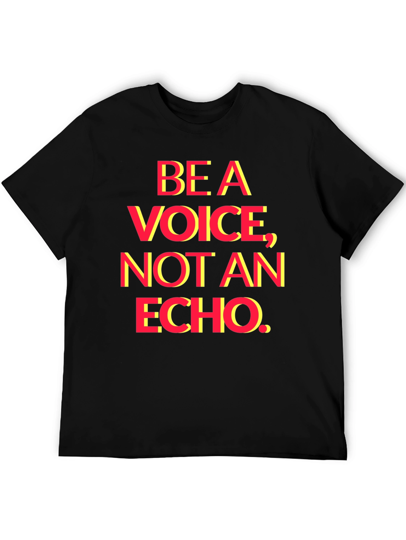 Be a Voice T-Shirt - Motivational Graphic Tee