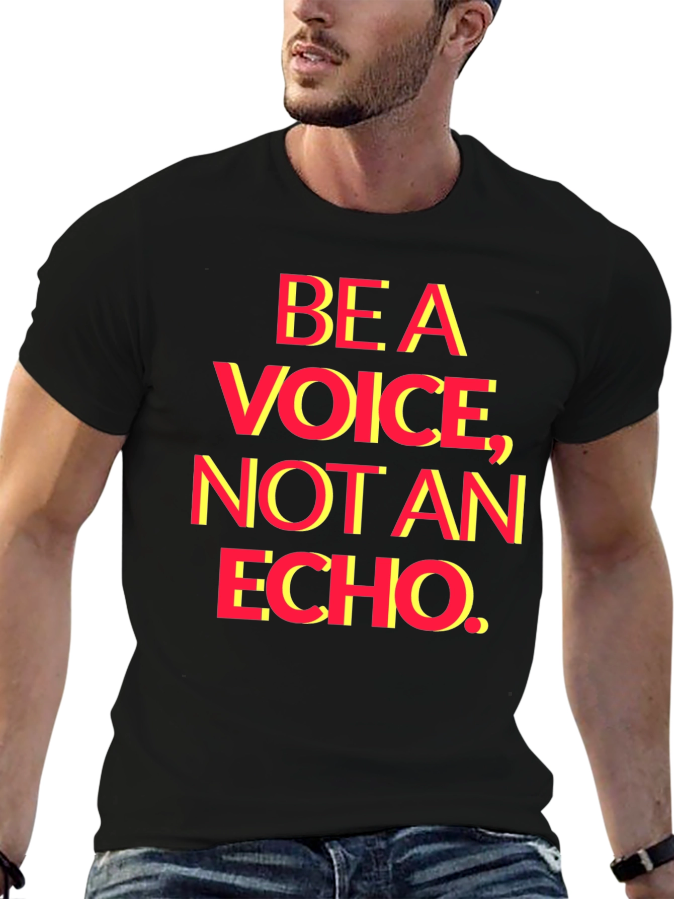 Be a Voice T-Shirt - Motivational Graphic Tee