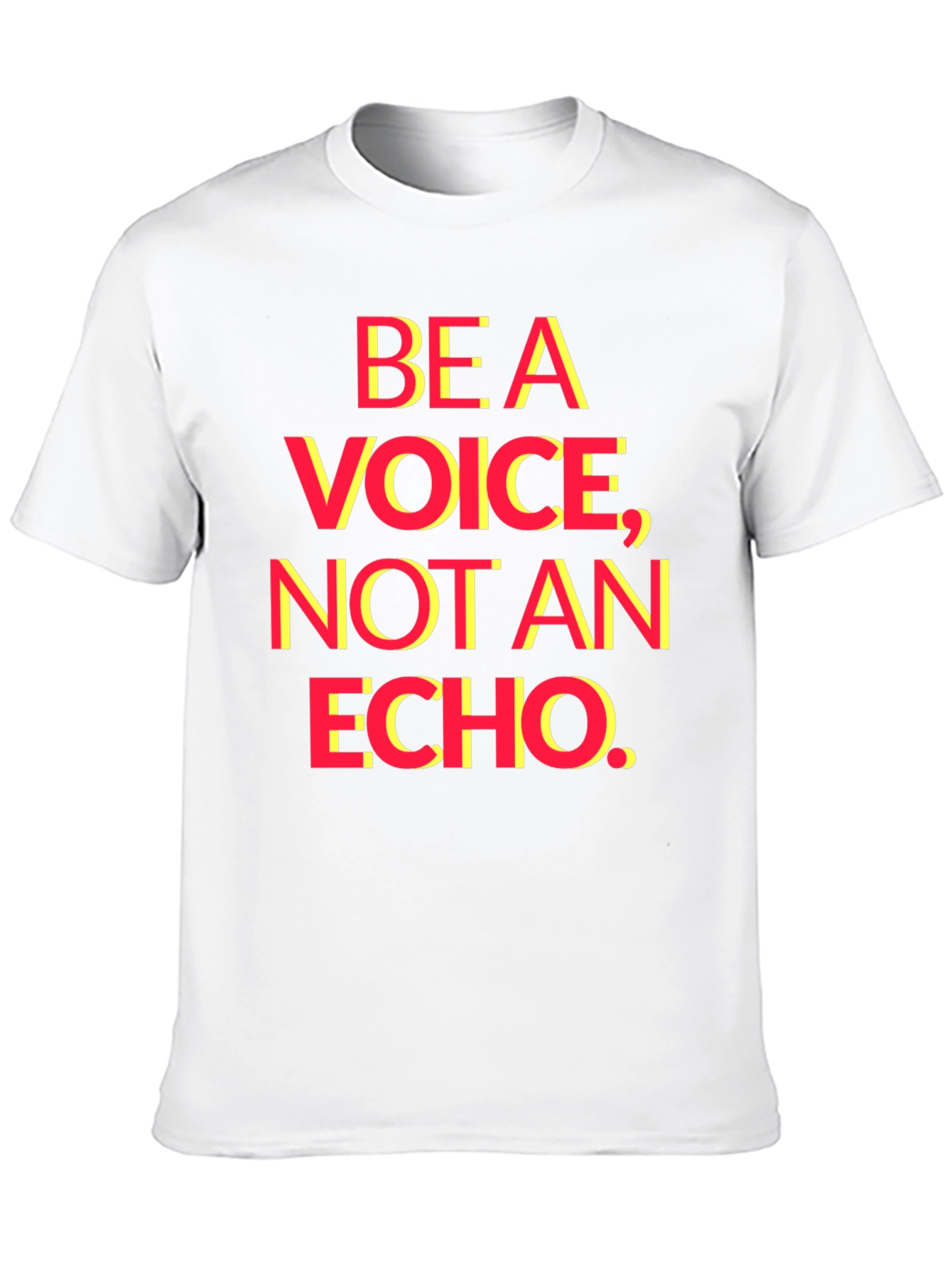 Be a Voice T-Shirt - Motivational Graphic Tee