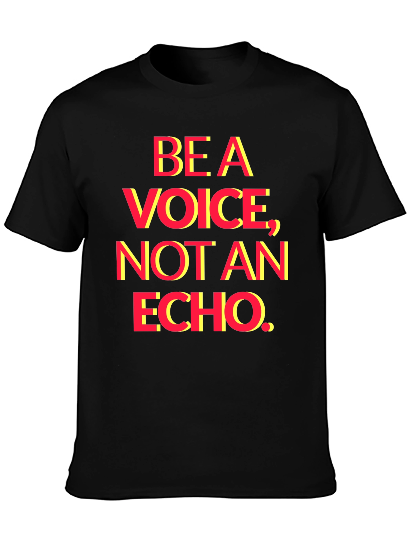 Be a Voice T-Shirt - Motivational Graphic Tee