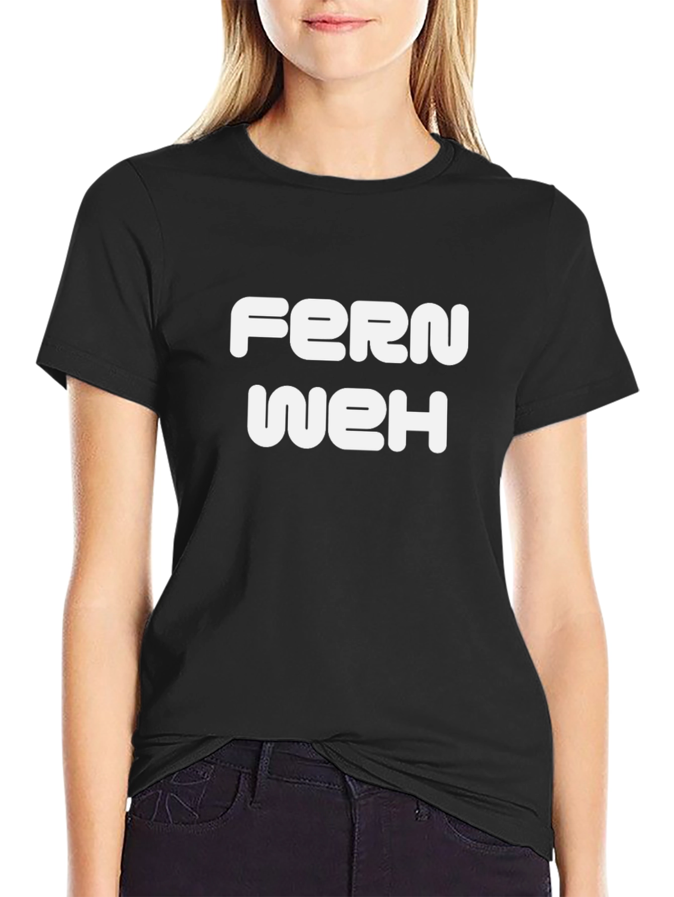 Fernweh Graphic T-Shirt - Black