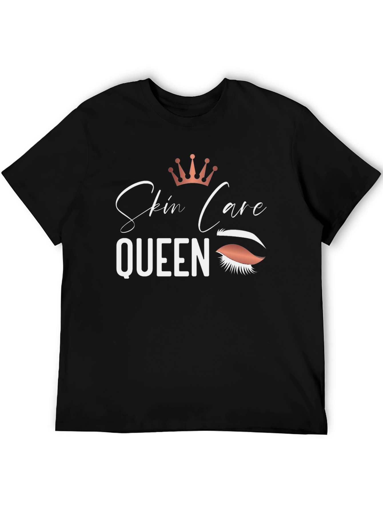 Skin Care Queen Black T-Shirt