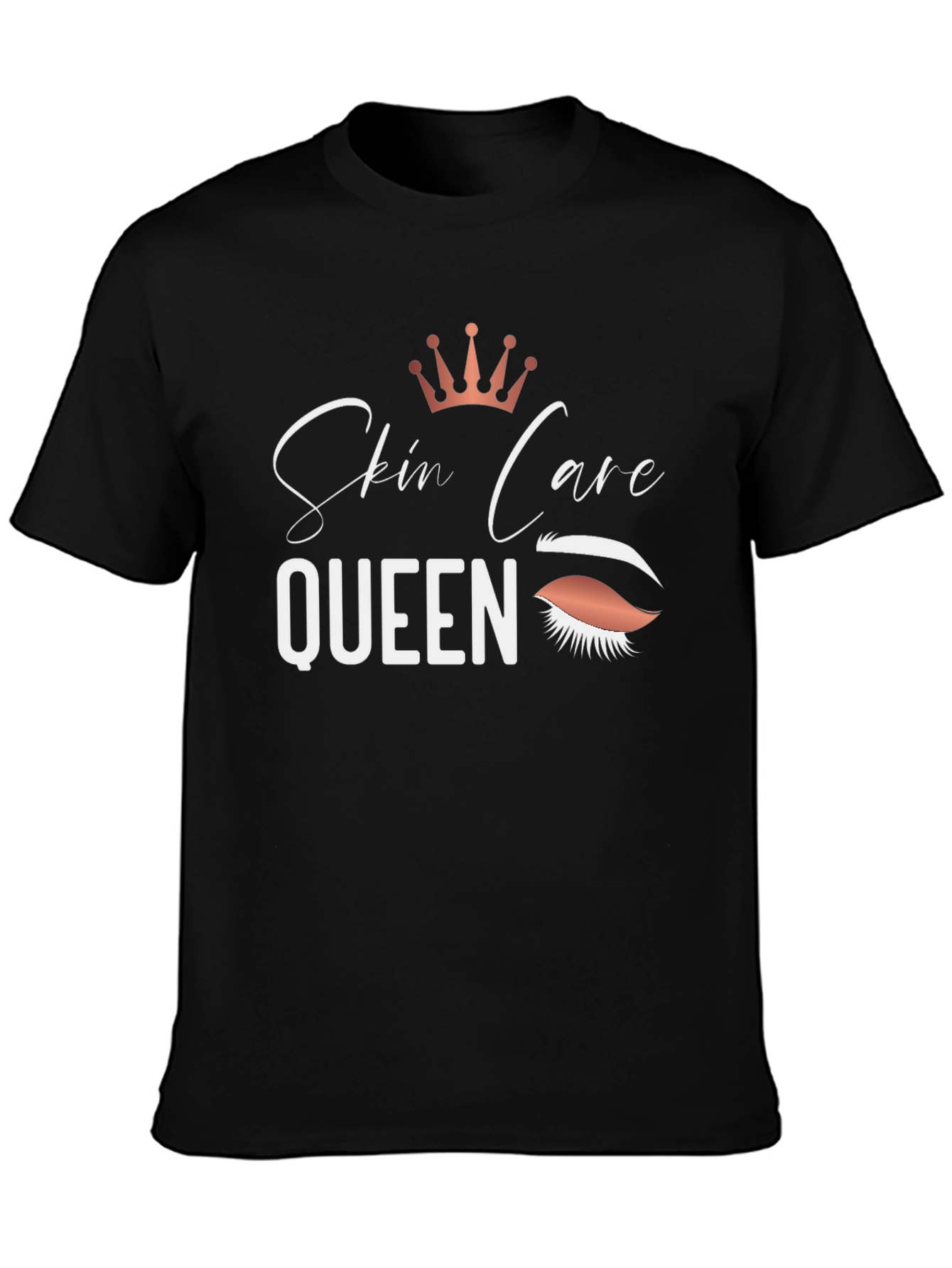 Skin Care Queen Black T-Shirt