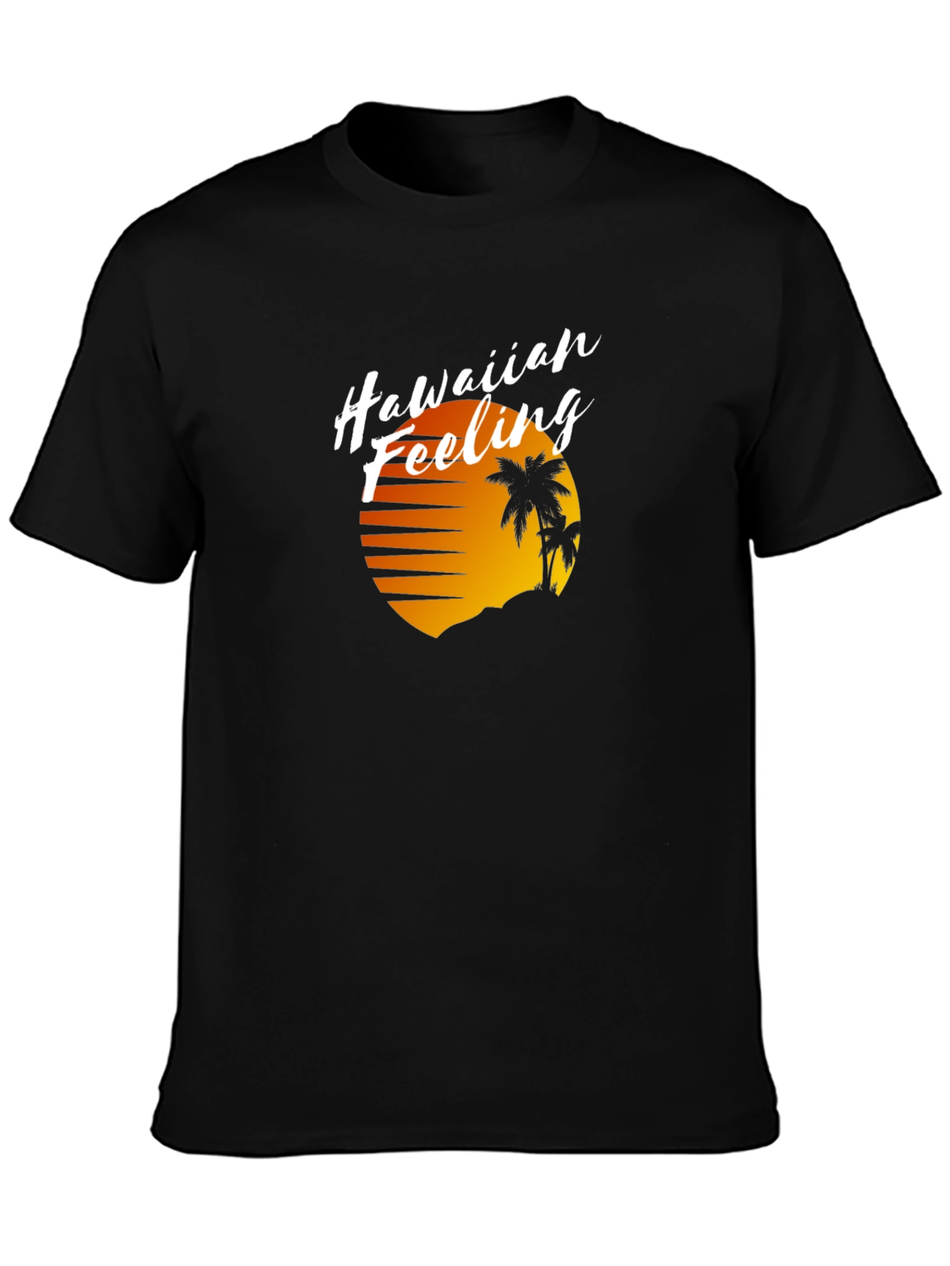 Hawaiian Feeling Graphic T-Shirt