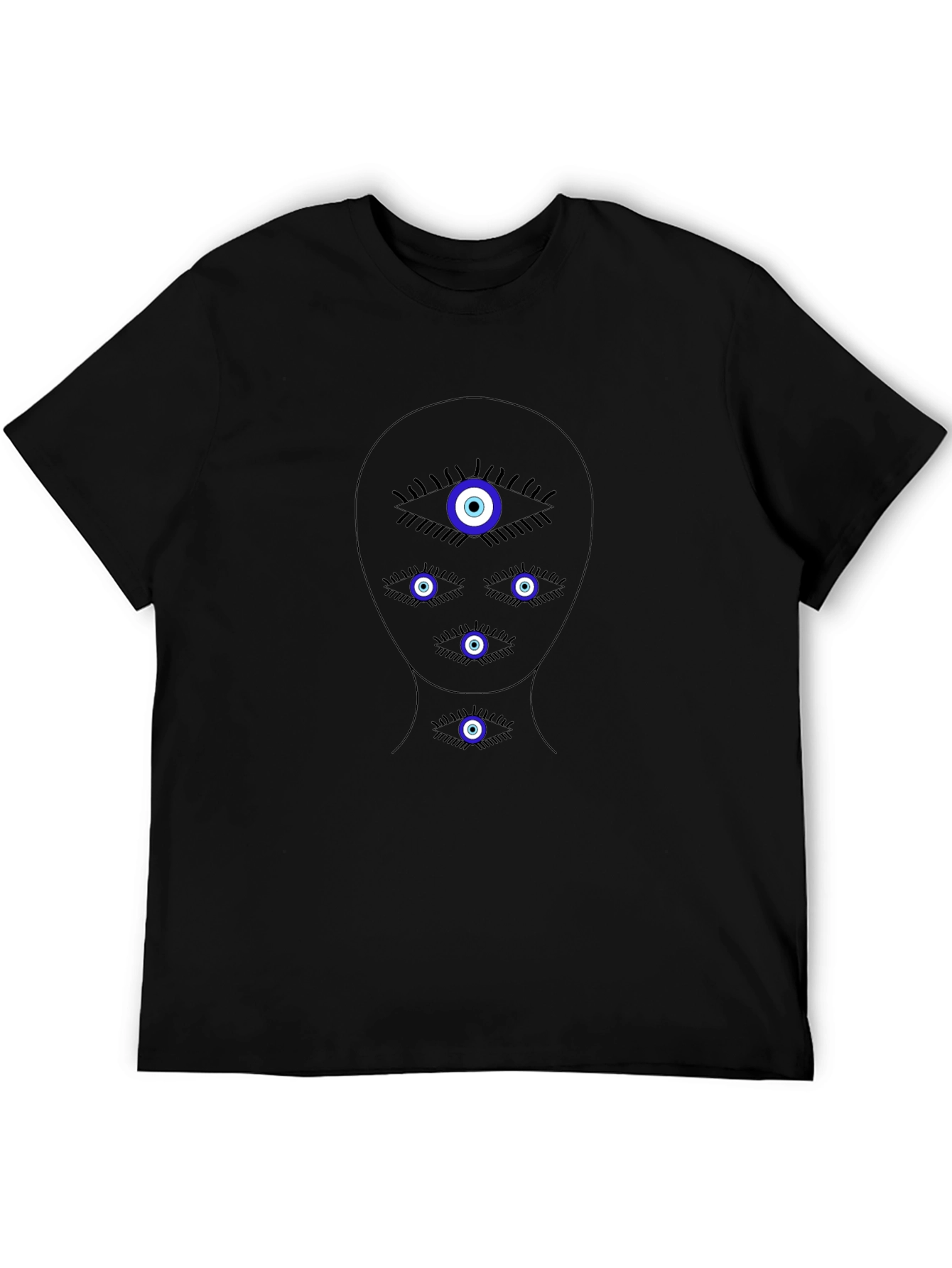 Eye See You Graphic Tee - Mens Black T-Shirt