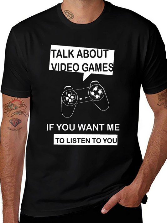 Talk About Video Games T-Shirt