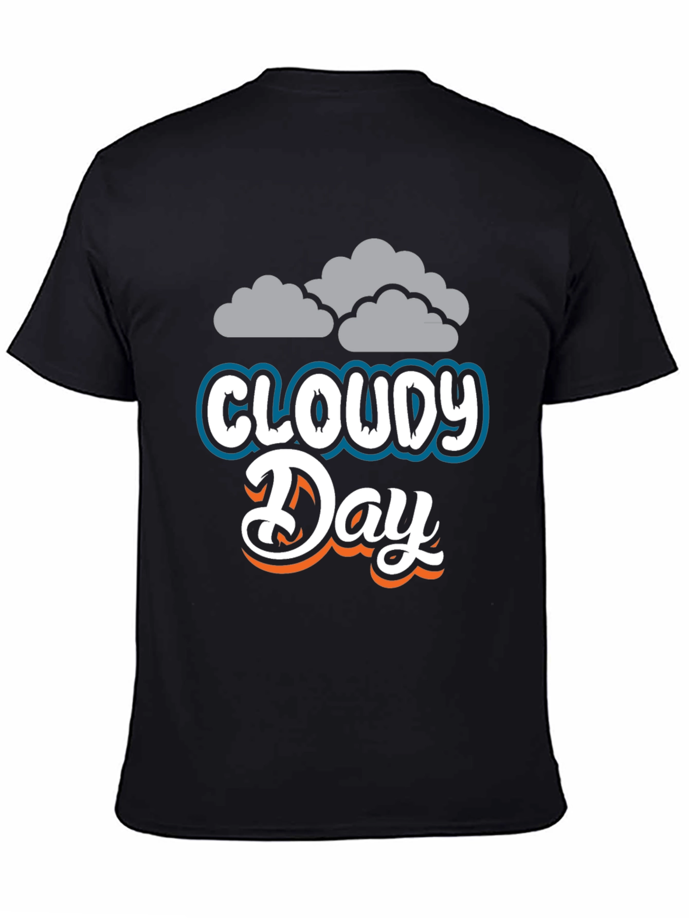 Cloudy Day Graphic Tee - Soft & Stylish