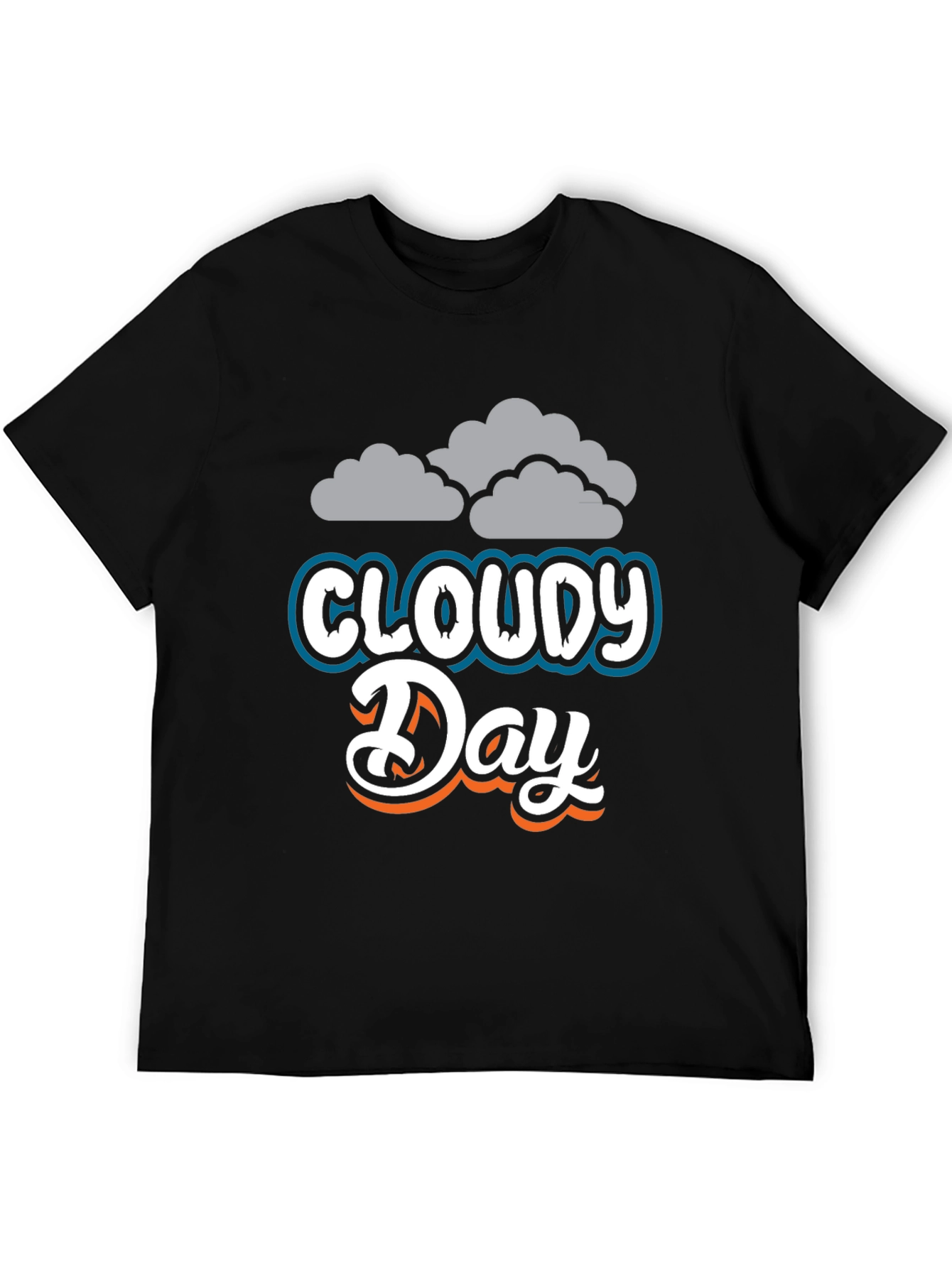 Cloudy Day Graphic Tee - Soft & Stylish