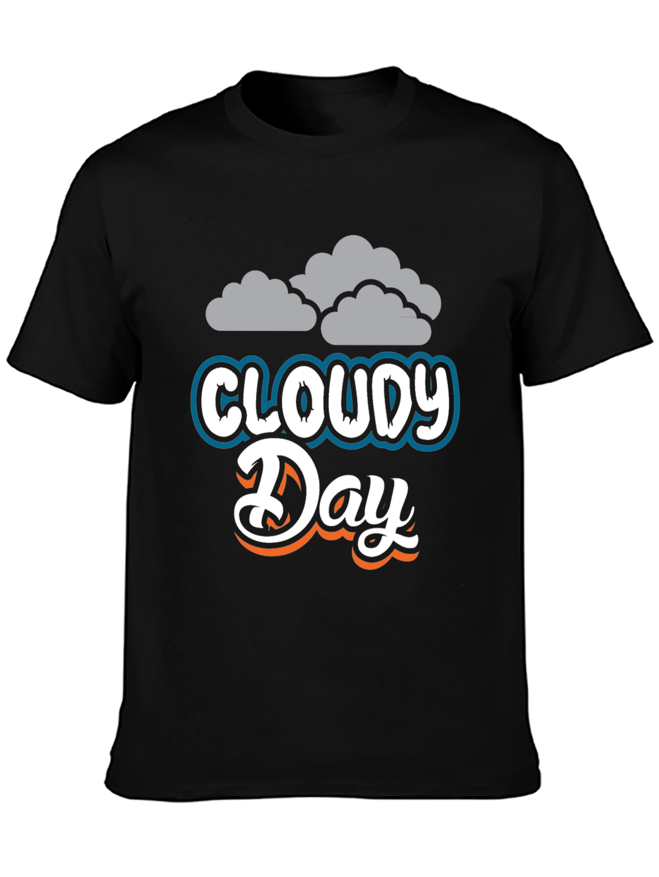 Cloudy Day Graphic Tee - Soft & Stylish