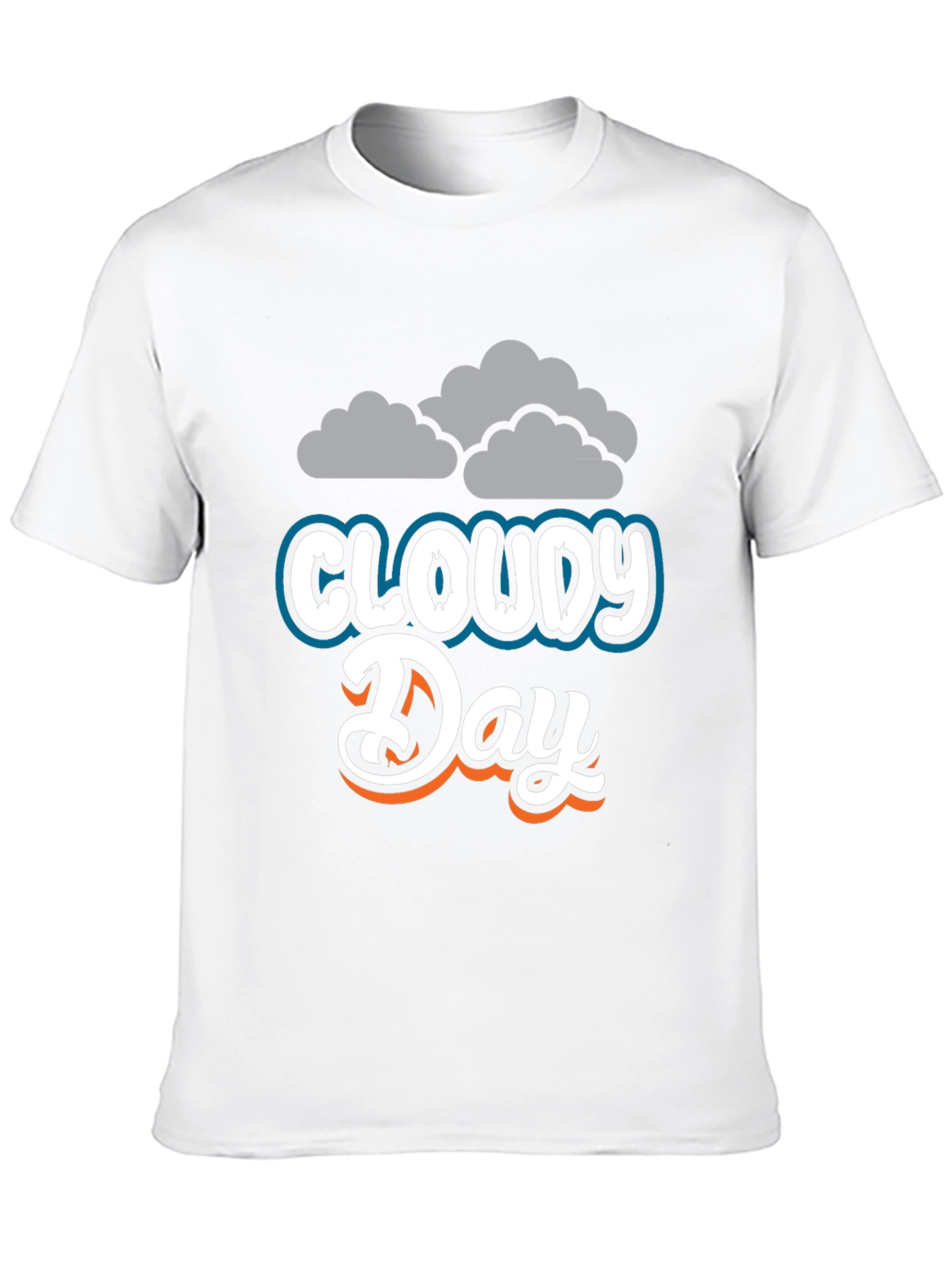 Cloudy Day Graphic Tee - Soft & Stylish