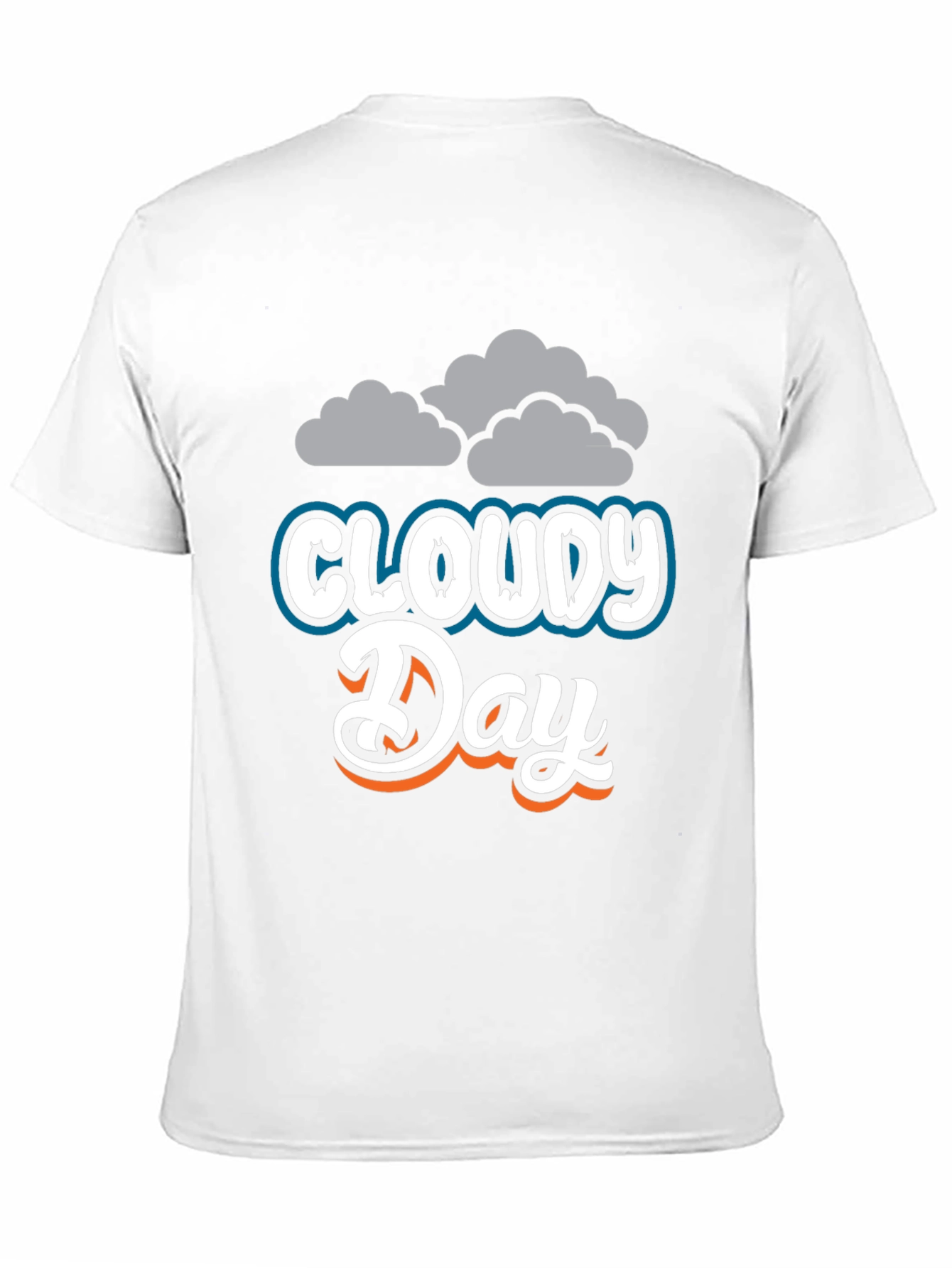 Cloudy Day Graphic Tee - Soft & Stylish